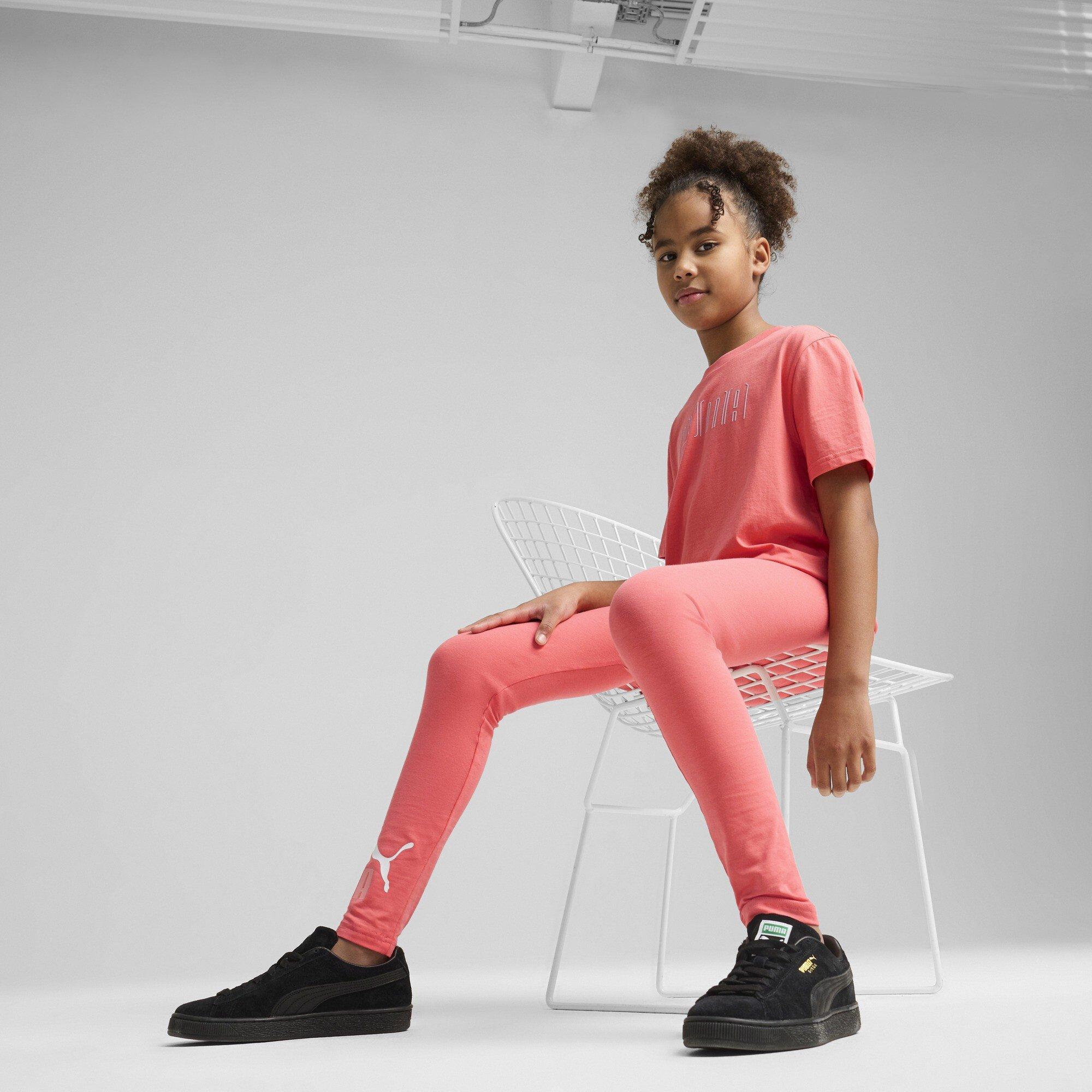 Ferskenfrost - Puma - Kids' 2 colour No.1 Logo Leggings - 5