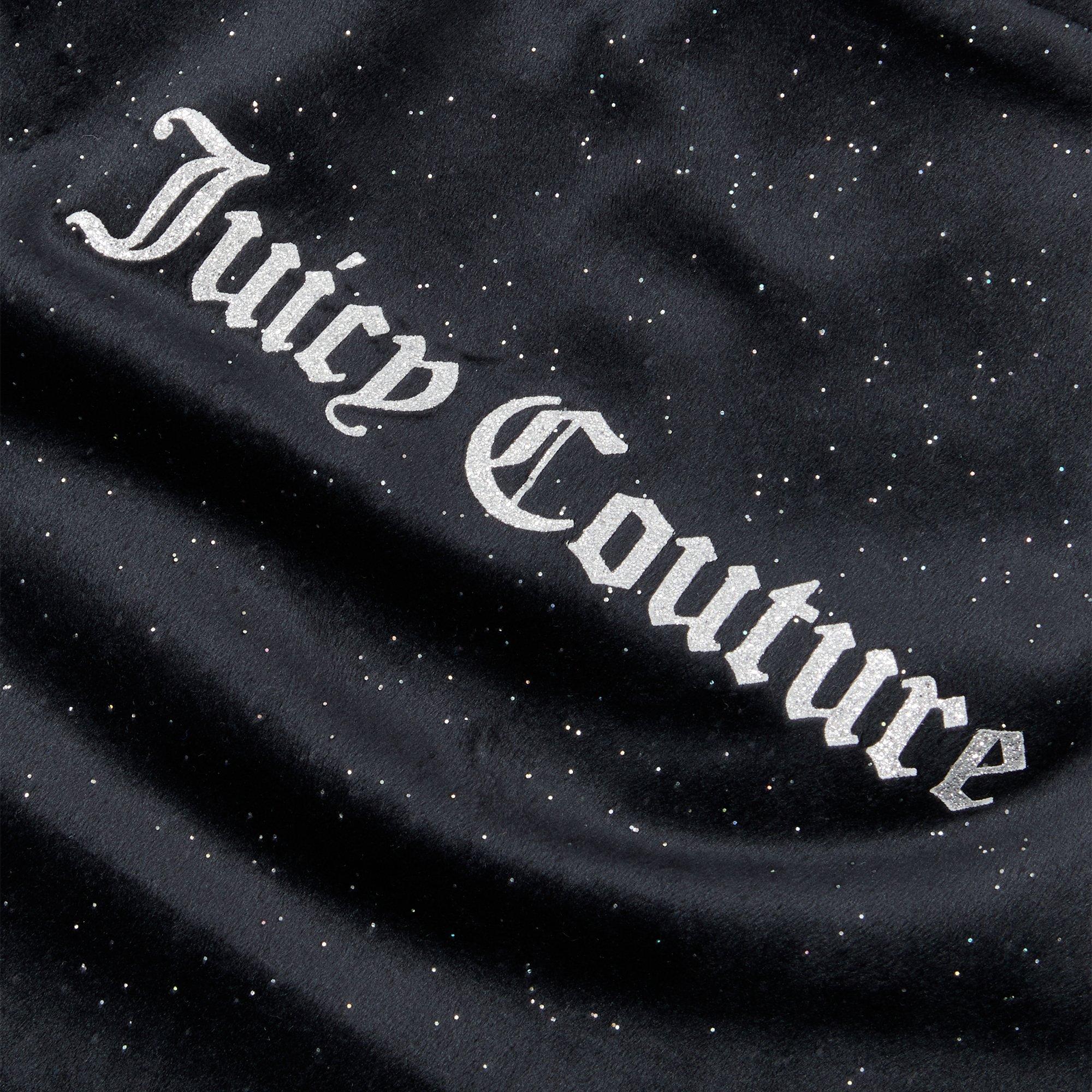 Black 023 - Juicy Couture - Girls Glitter Velour Dress - 3