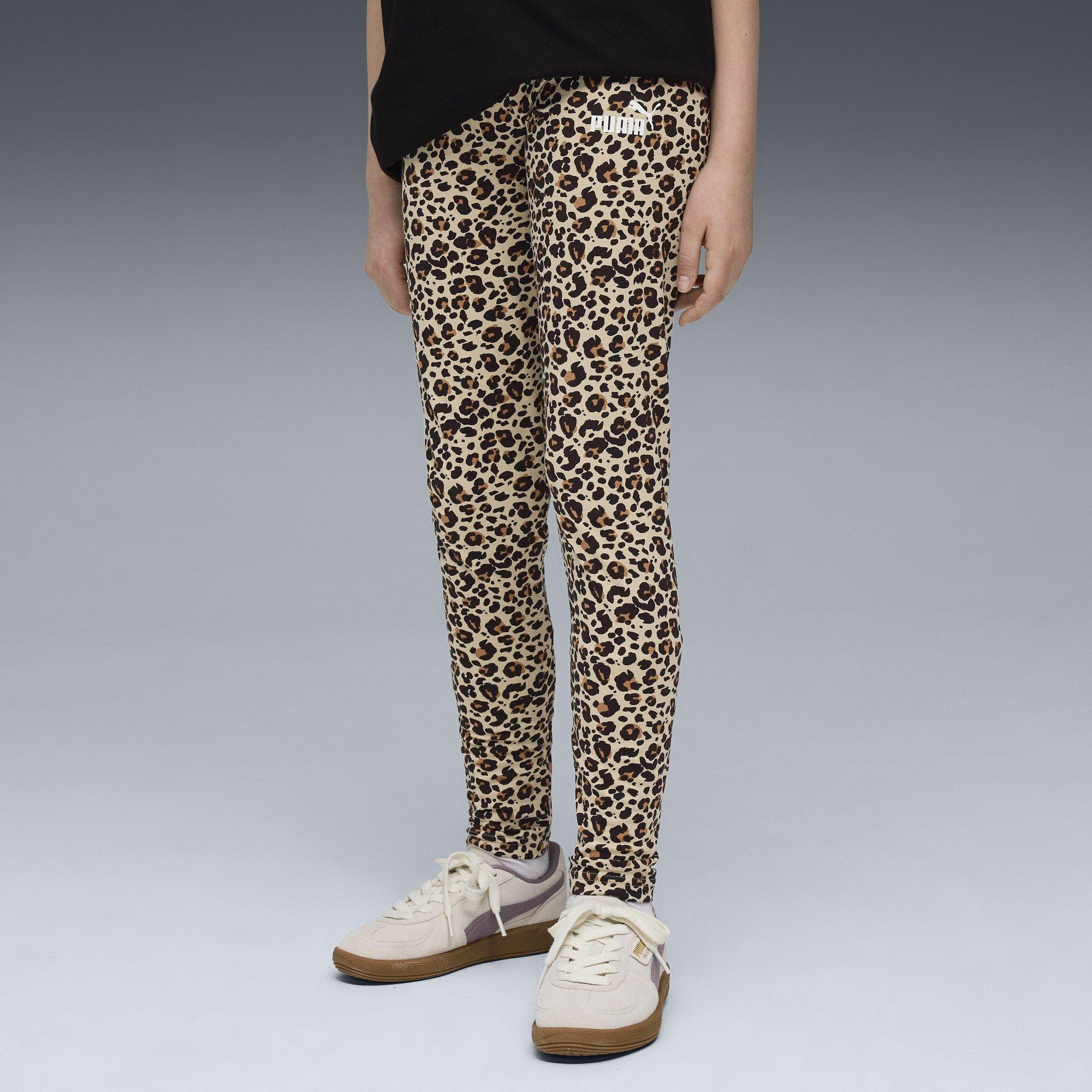 Mandorla tostata - Puma - Kids' Animal Print Leggings - 3