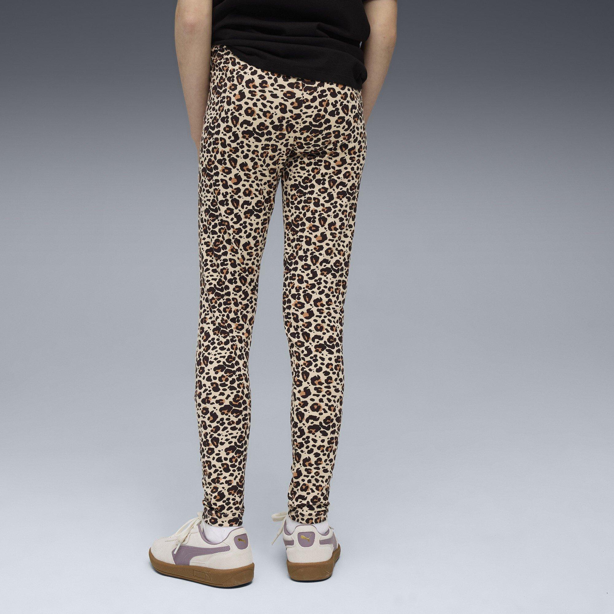 Mandorla tostata - Puma - Kids' Animal Print Leggings - 4