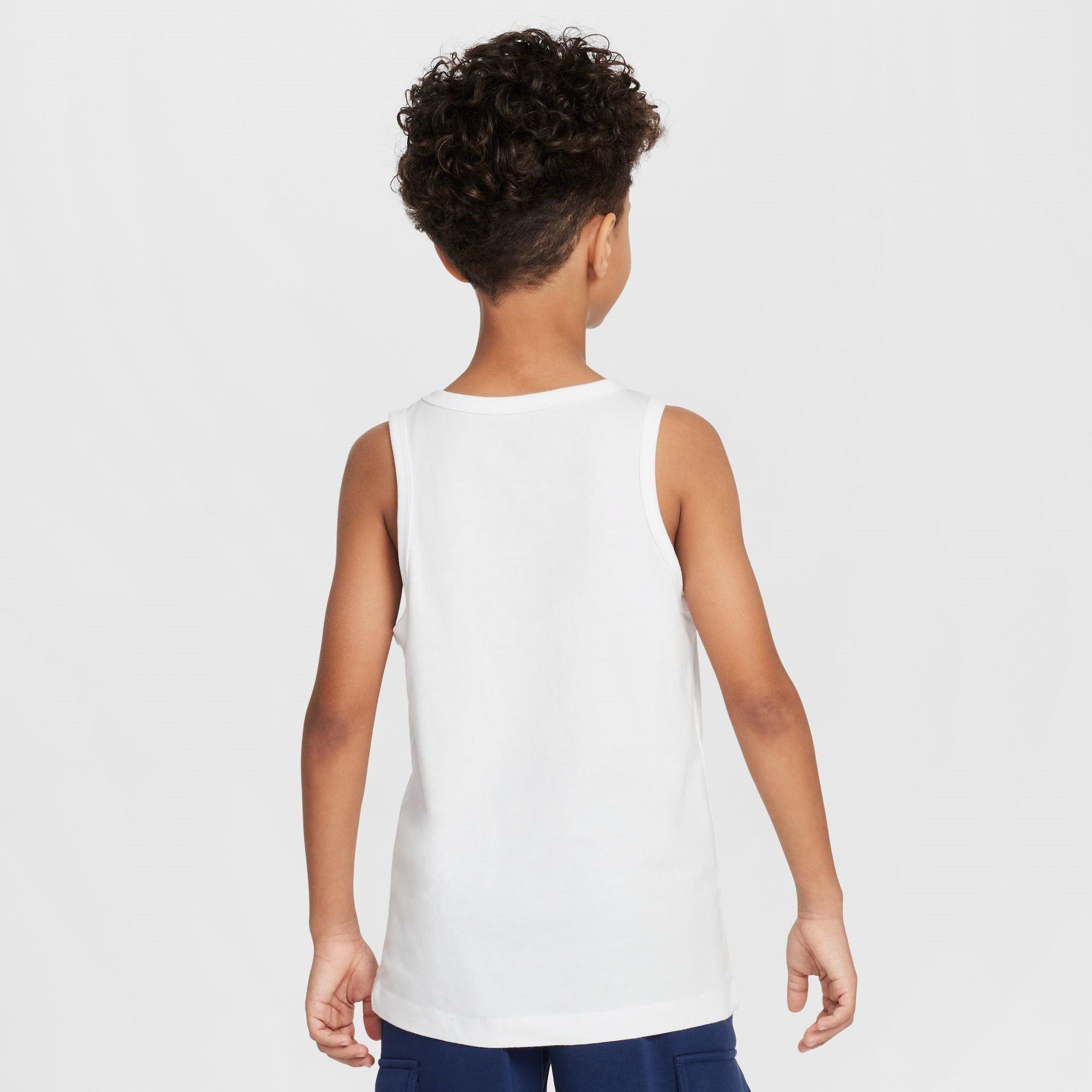Blanc/Rouge - Nike - Nike NSW Tank Tee Jn53 - 2