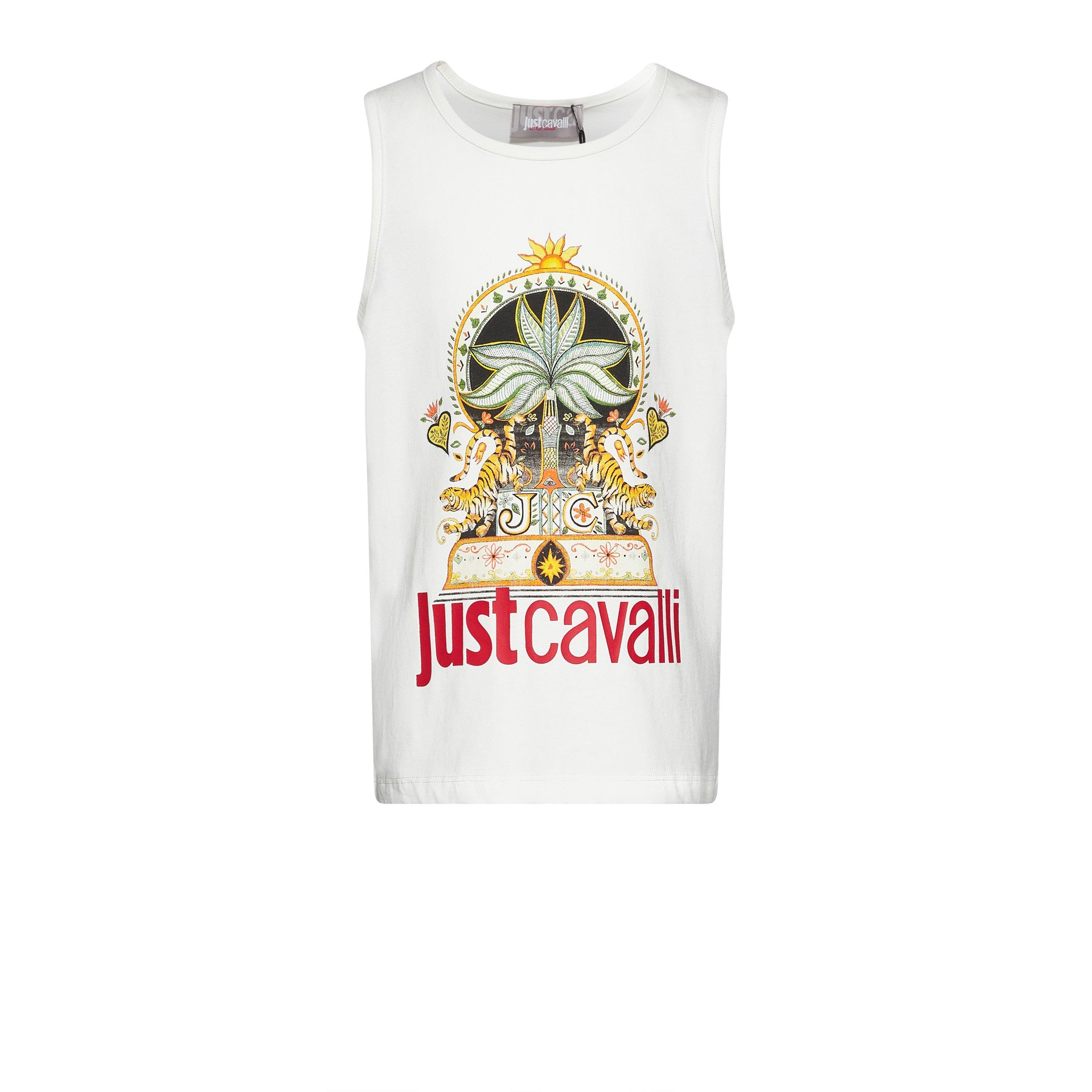 Roberto Cavalli  Kids Cavalli Tank Top Jn61 - Ofpristine - 6Y