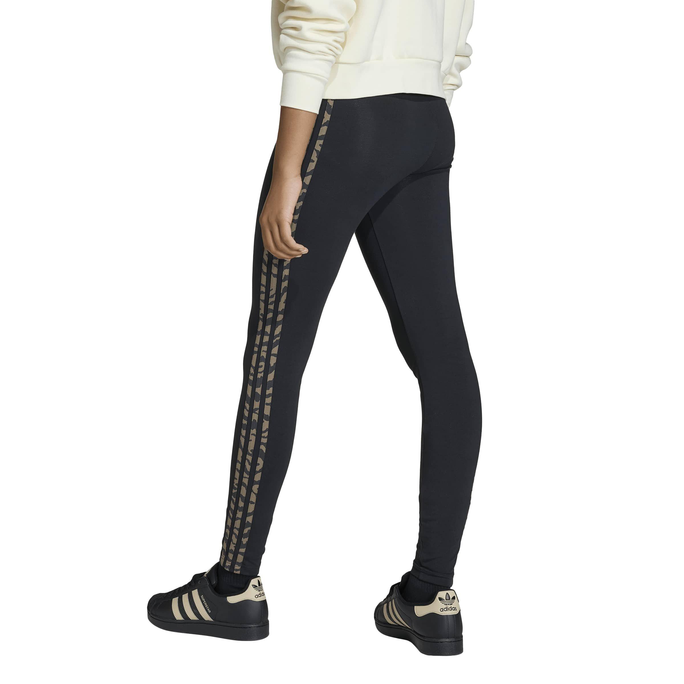 Black/Nbrown - adidas Originals - Adi OG 3S Tights Jn64 - 3