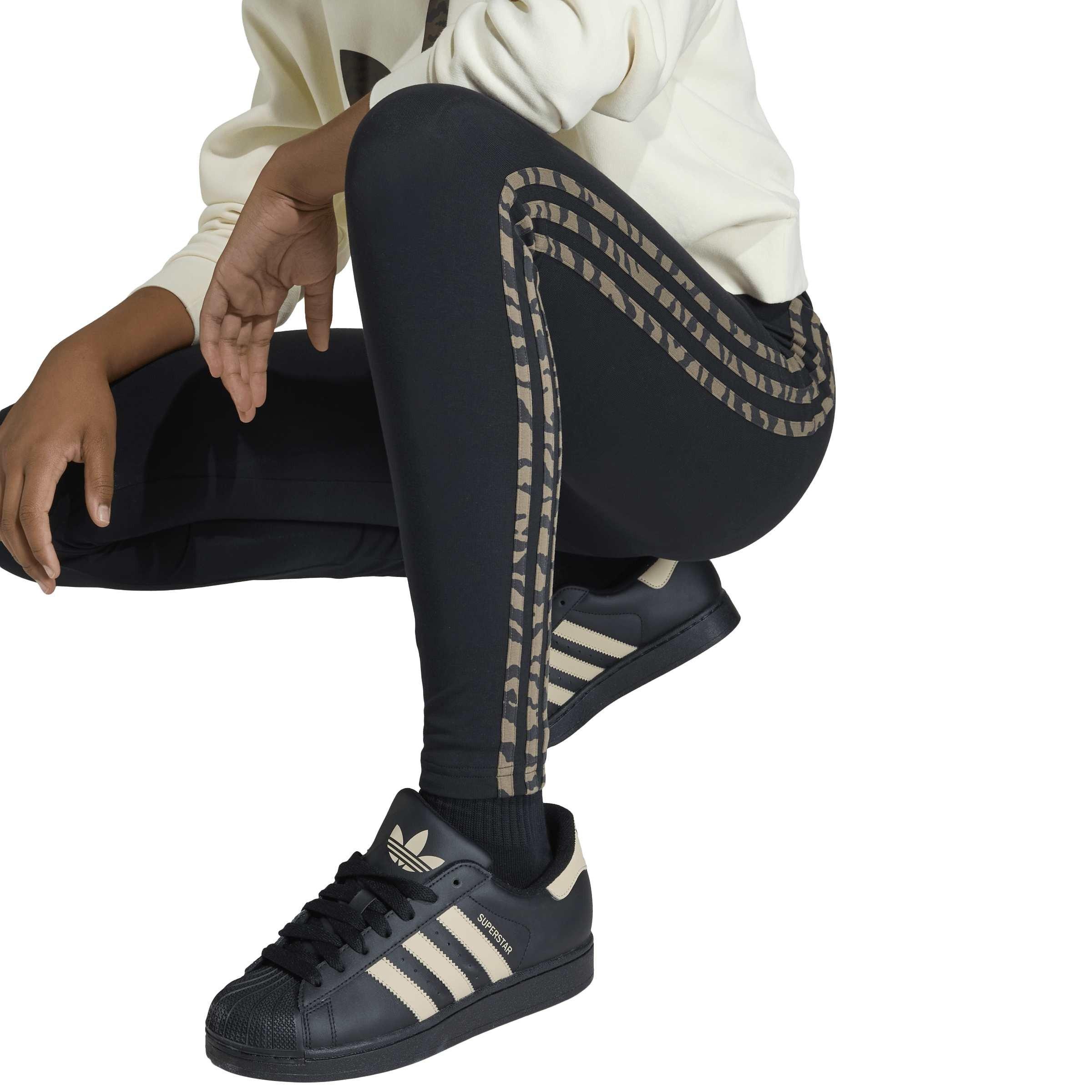 Black/Nbrown - adidas Originals - Adi OG 3S Tights Jn64 - 5