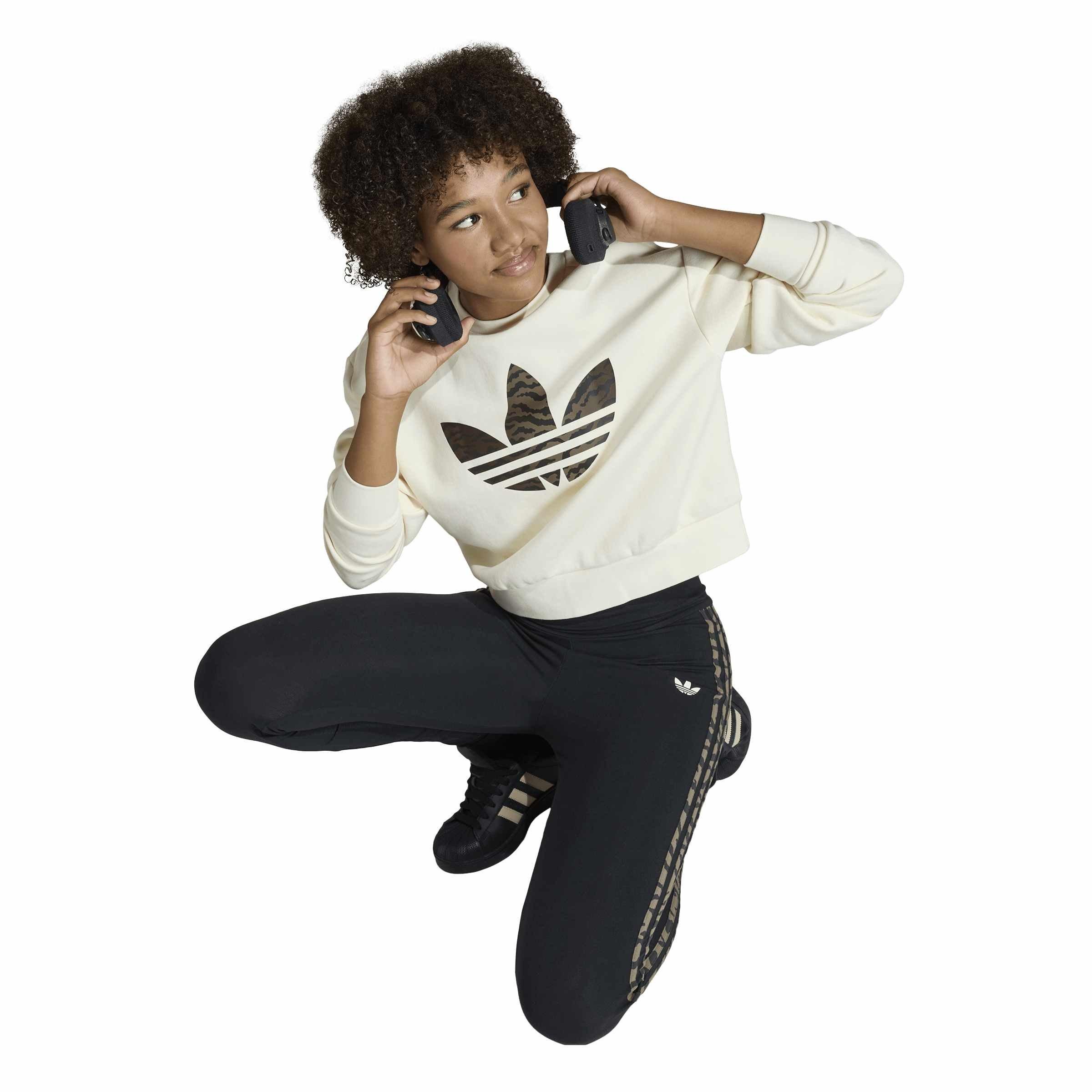 Black/Nbrown - adidas Originals - Adi OG 3S Tights Jn64 - 6