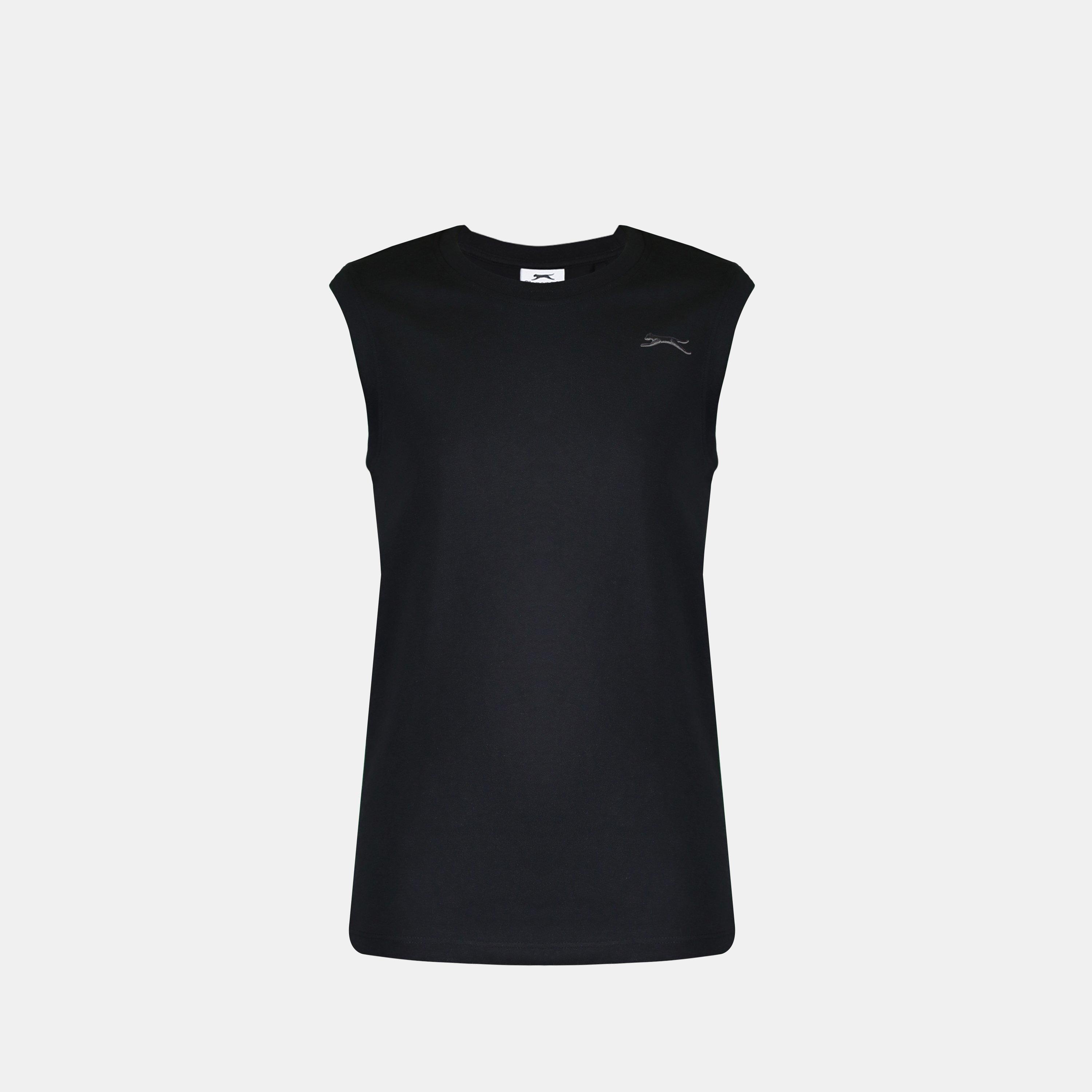 Slazenger Boys Slaz Vest Junior - Black - 13 Yrs