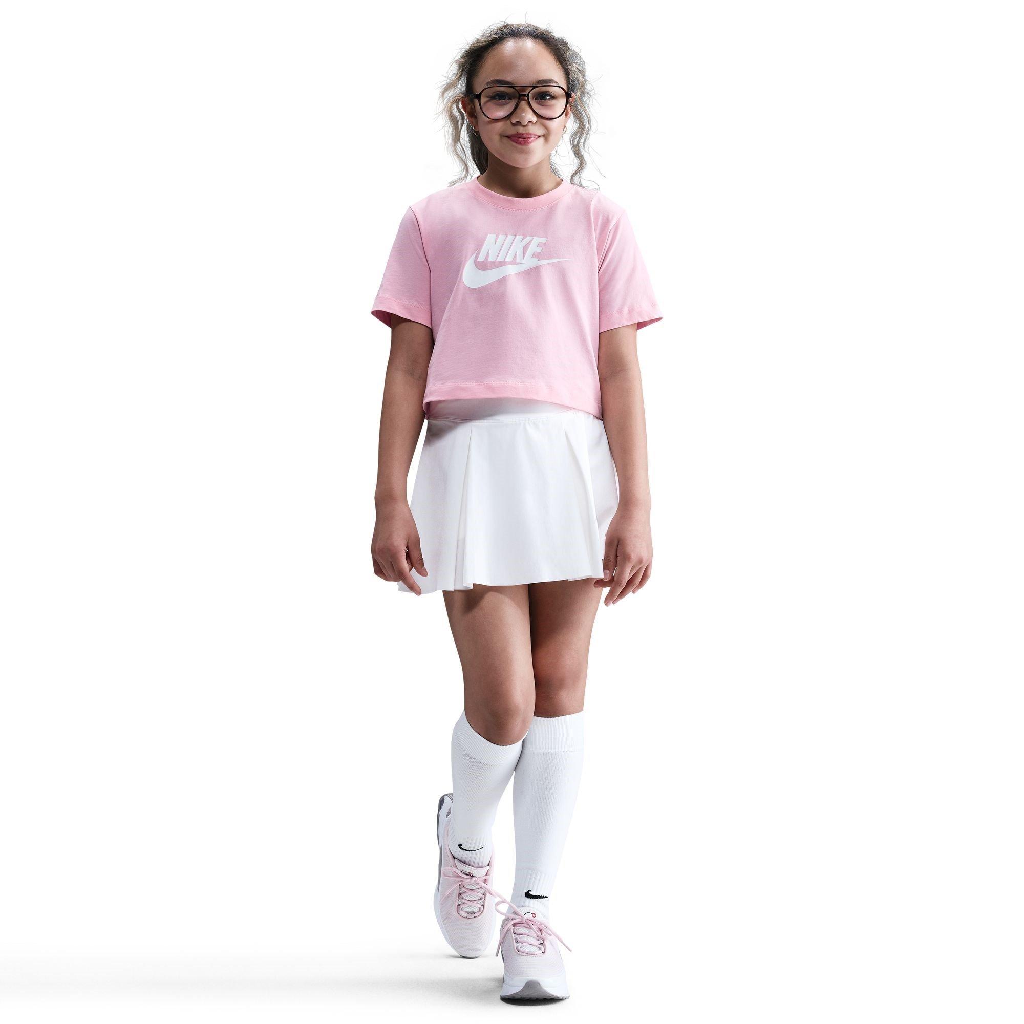 Pink - Nike - Kids' Crop Top - 3