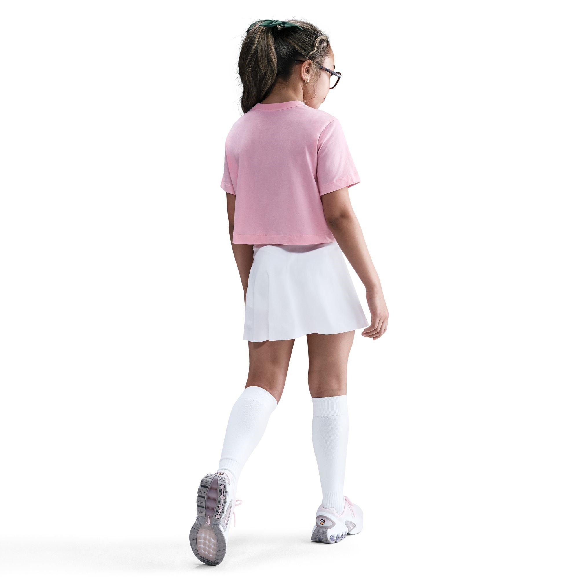Pink - Nike - Kids' Crop Top - 4