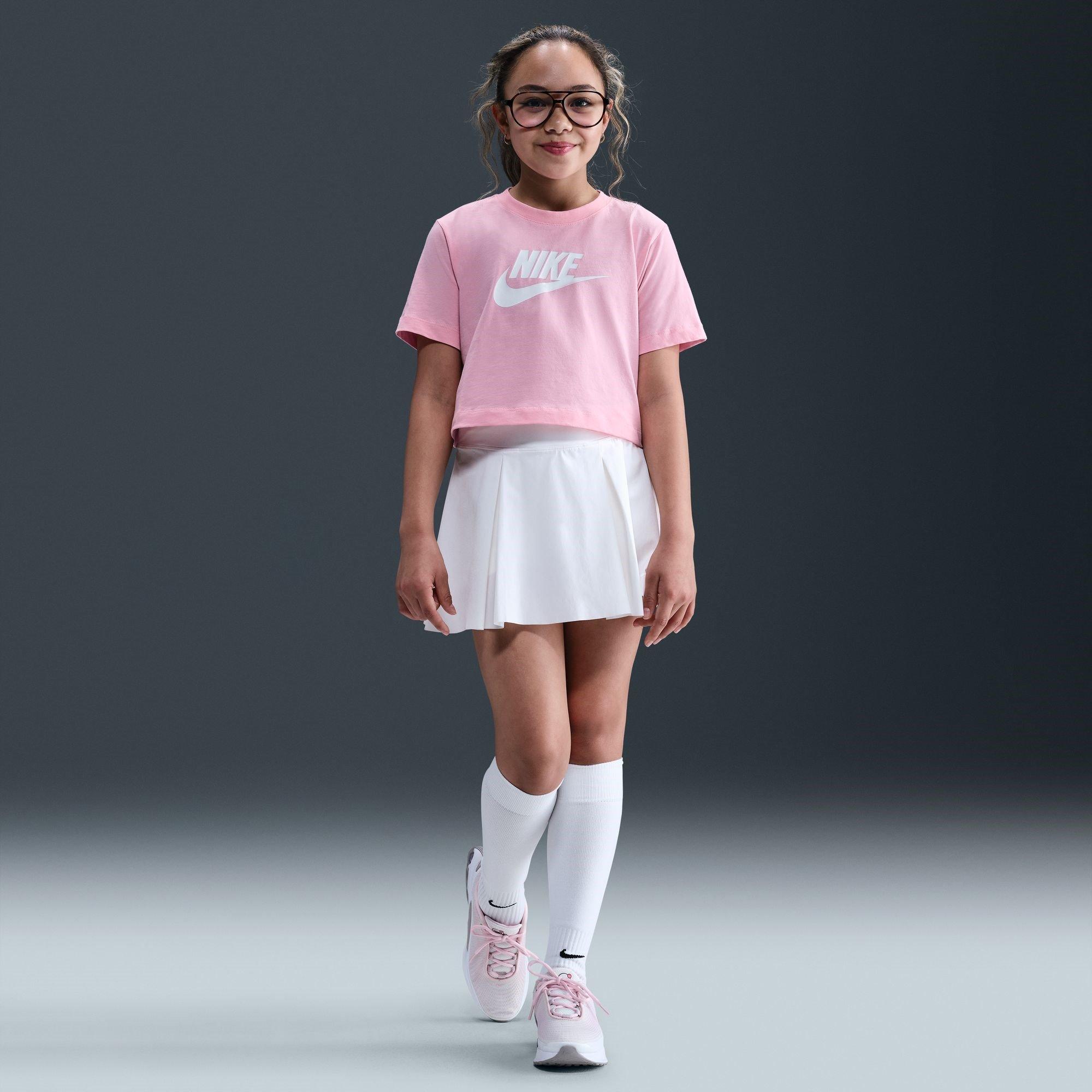 Pink - Nike - Kids' Crop Top - 7