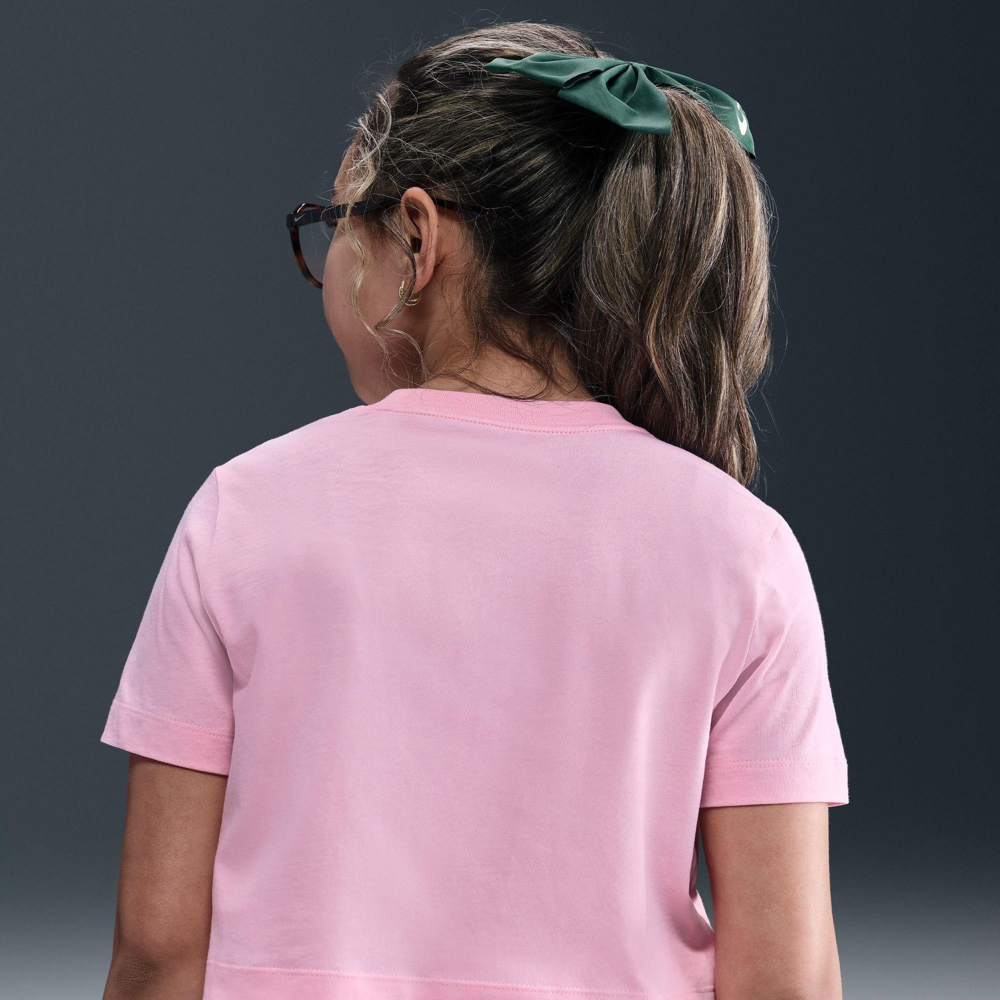 Pink - Nike - Kids' Crop Top - 9