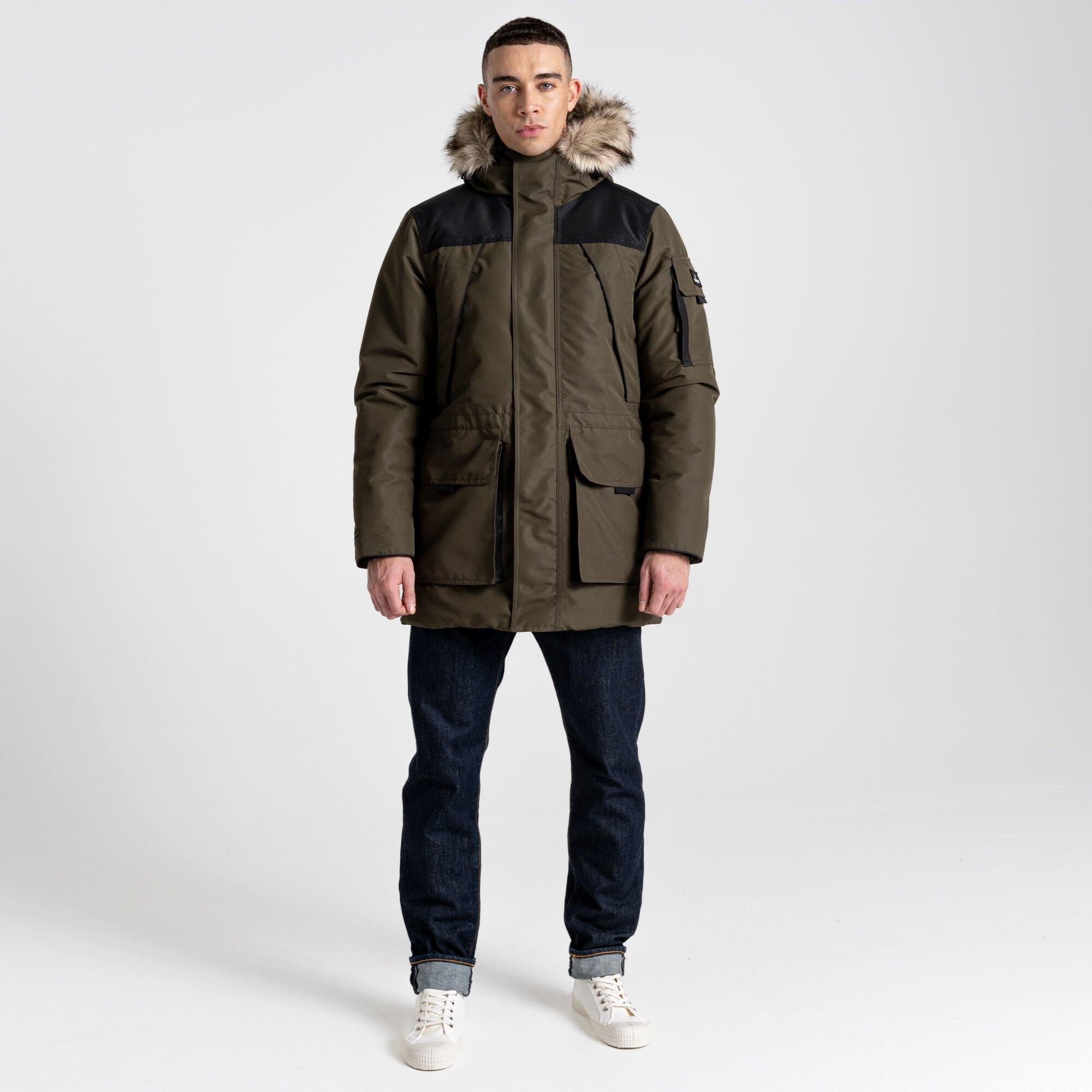 WdldGrn/Blk - Craghoppers - Men's Crag Bishorn Waterproof Parka - 3