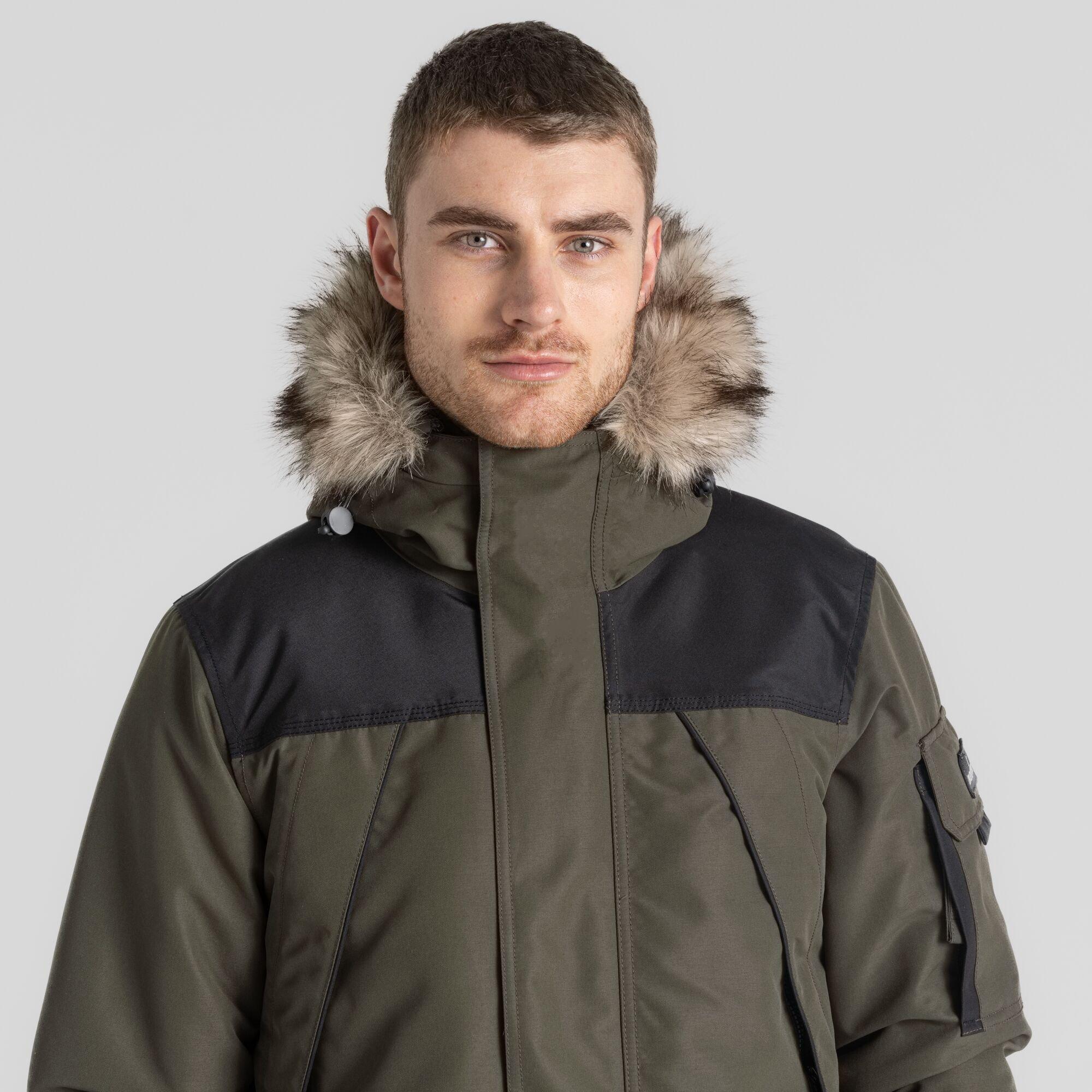 WdldGrn/Blk - Craghoppers - Men's Crag Bishorn Waterproof Parka - 6