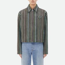 Bottega Veneta Cotton Check Jacket