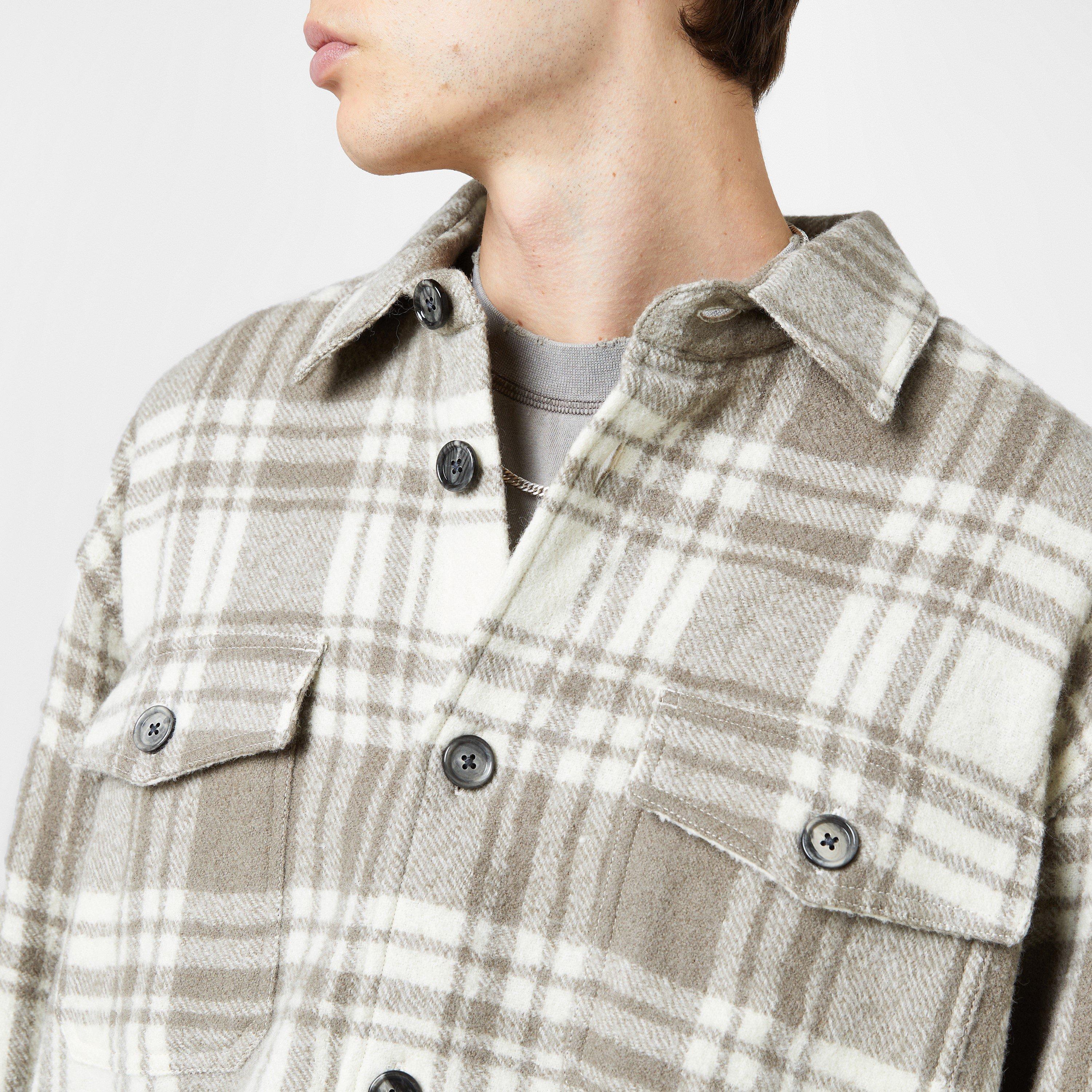 Ami Paris Maxi Check Overshirt | Flannels