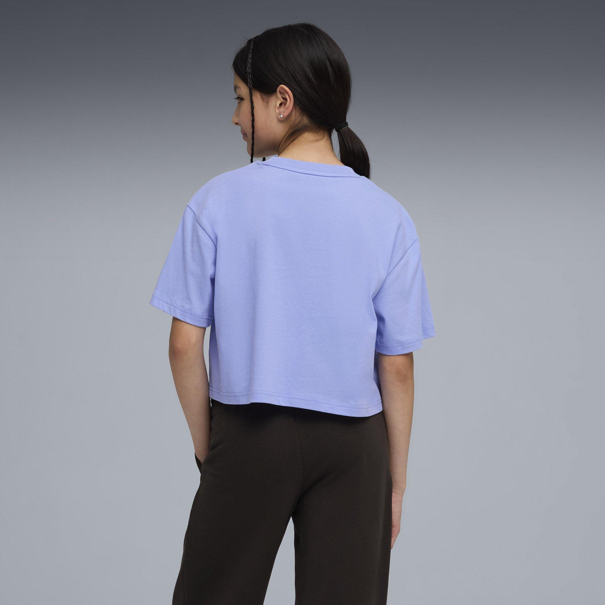 Int Lavender - Puma - No.1 Junior Short Tee - 4