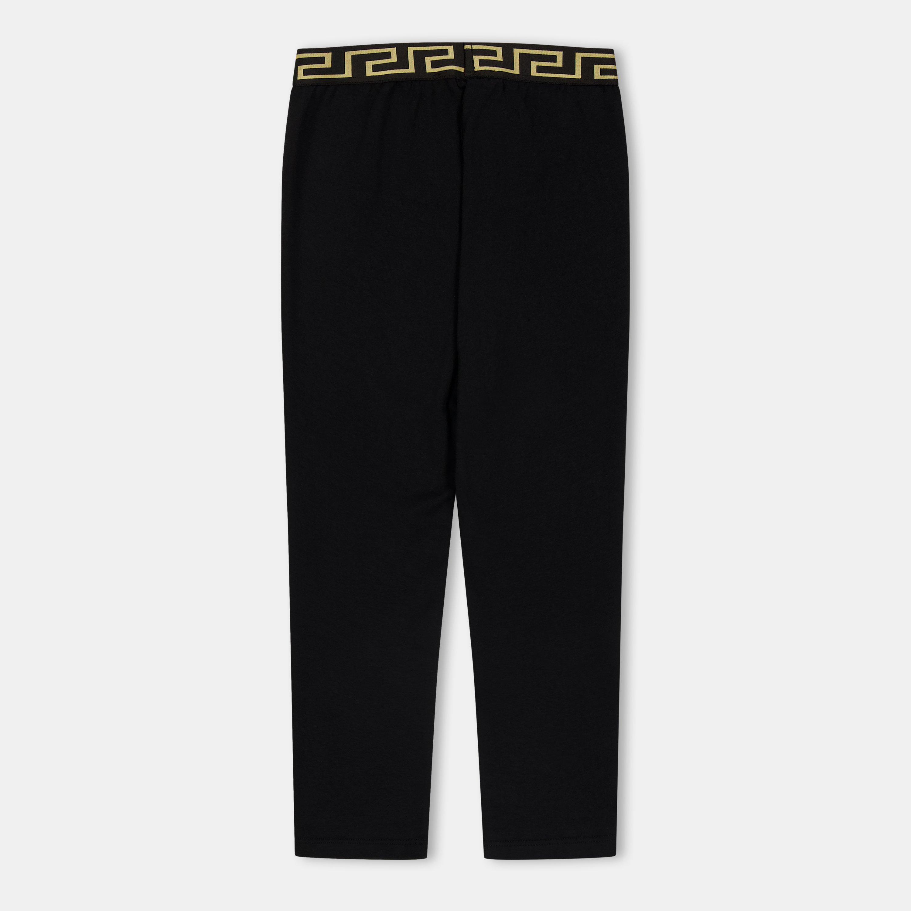 Blk Gld 2B130 - Versace - Versace Lgo Leggings Jn61 - 2