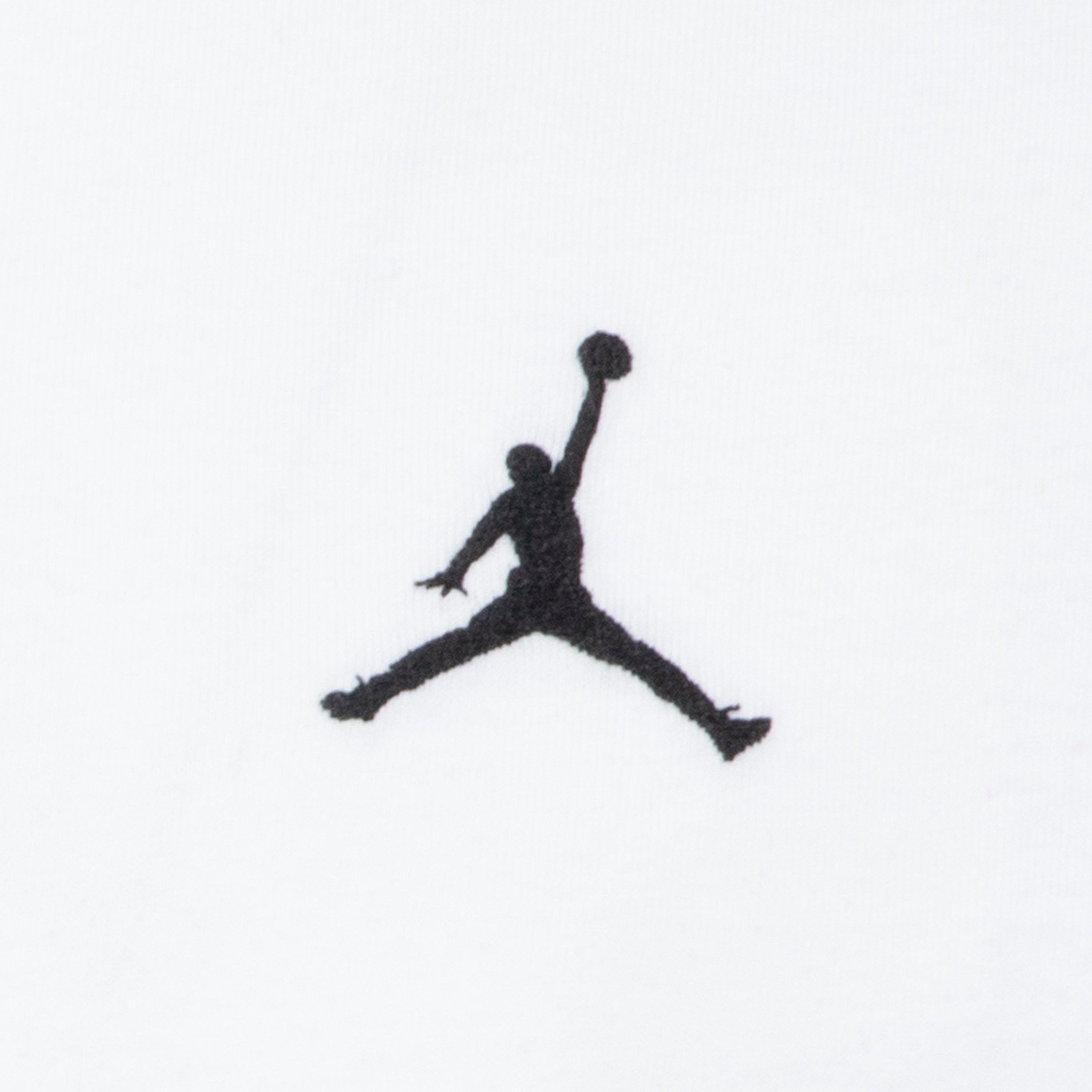 Weiß/Schwarz SL - Air Jordan - Jumpman Cropped T-Shirt Junior Girls - 2