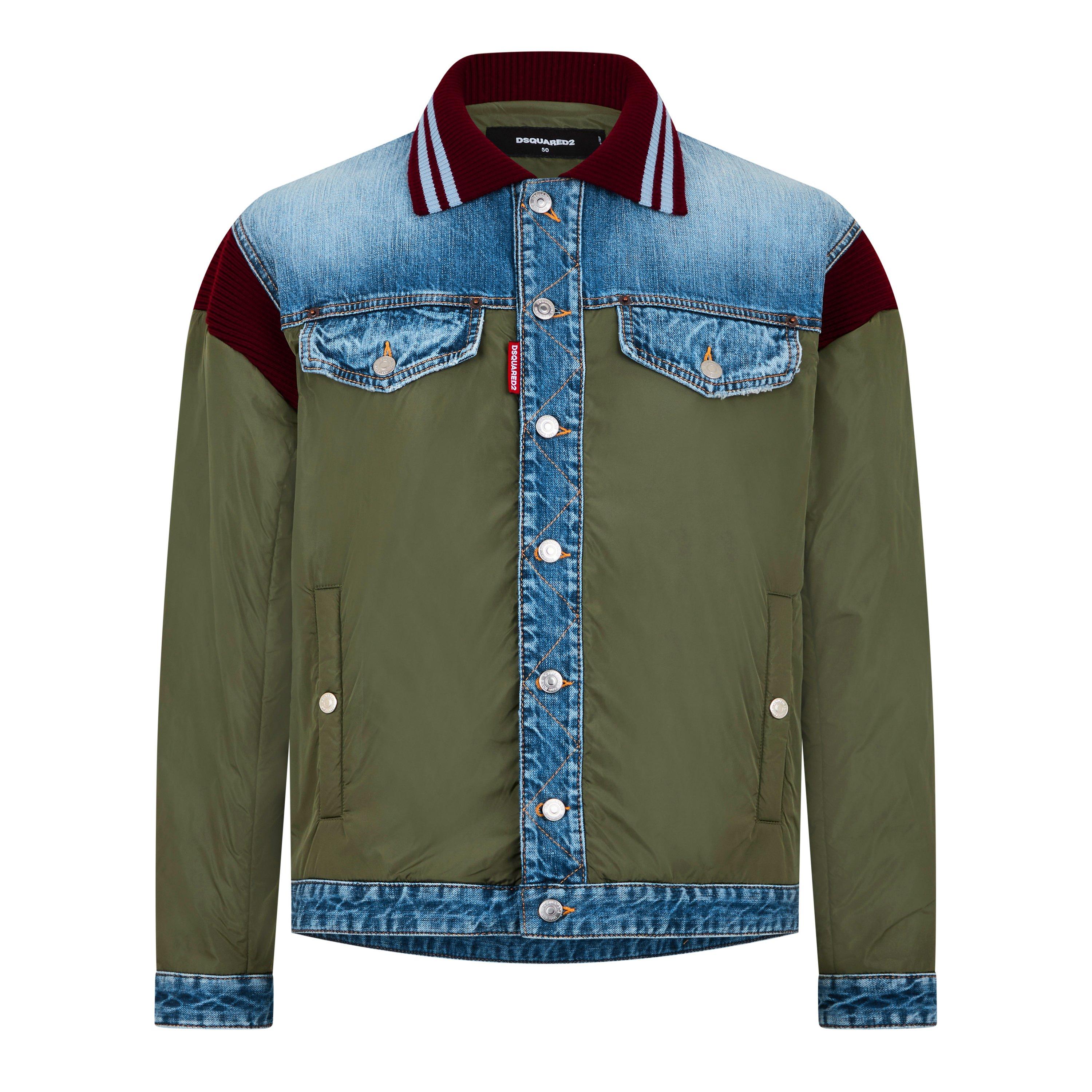 DSquared2 | Varsity Denim Jacket | Denim Jackets | Cruise