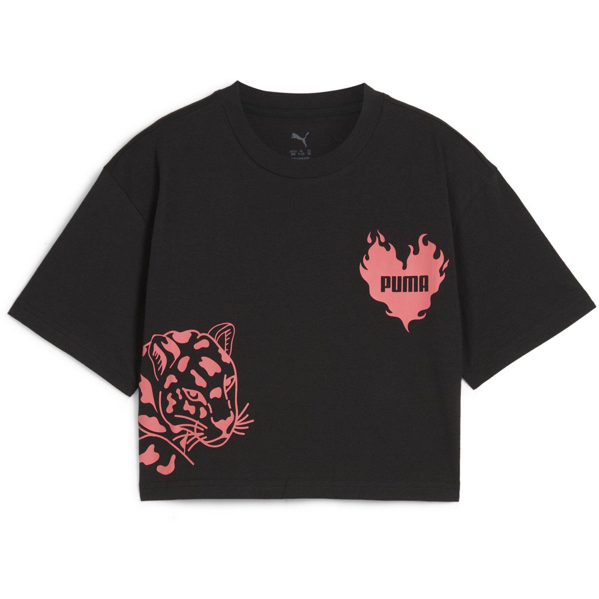 Black/Red - Puma - Graph SH Tee Jn99 - 1