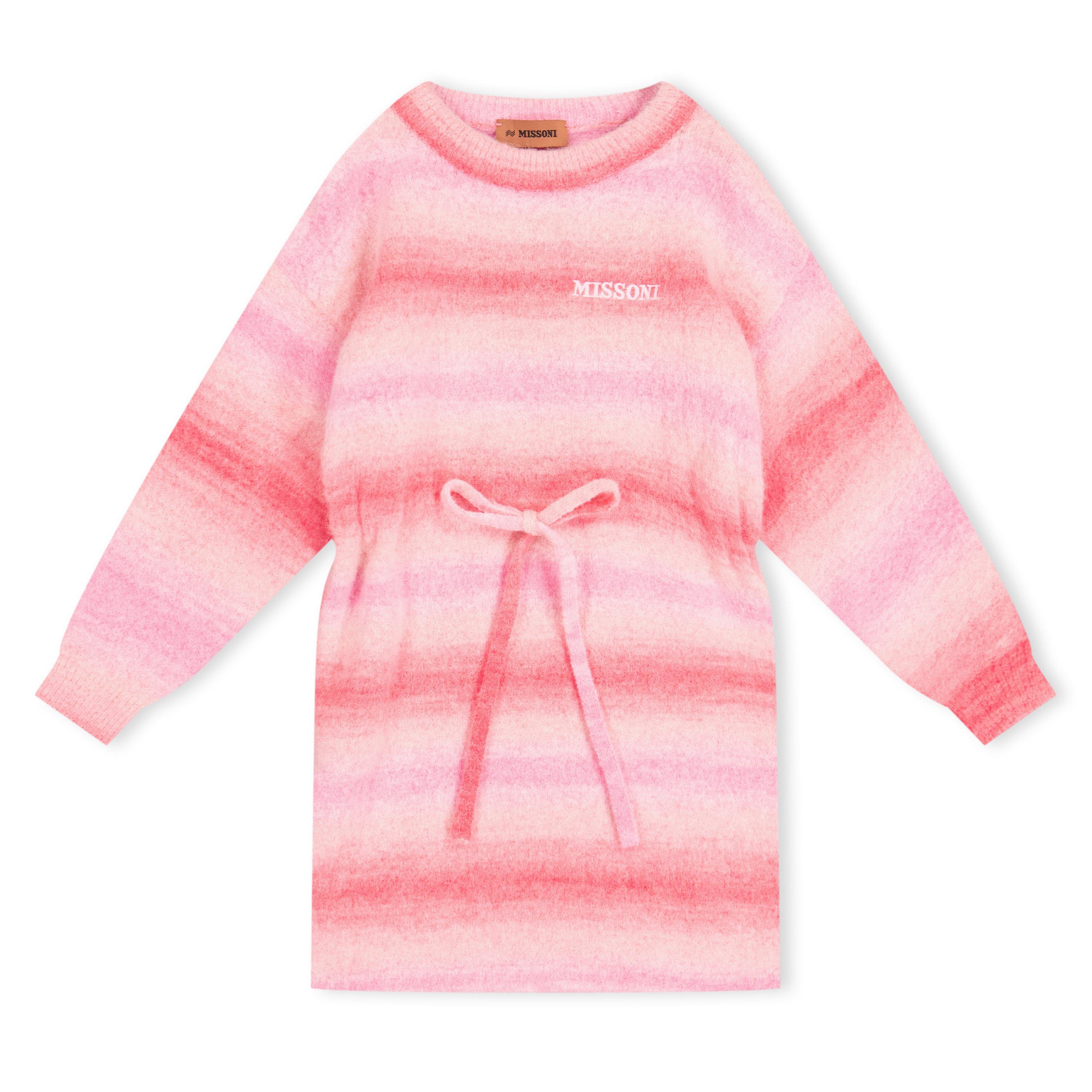 Pink - Missoni - Kids' Knitted Jumper Dress - 1