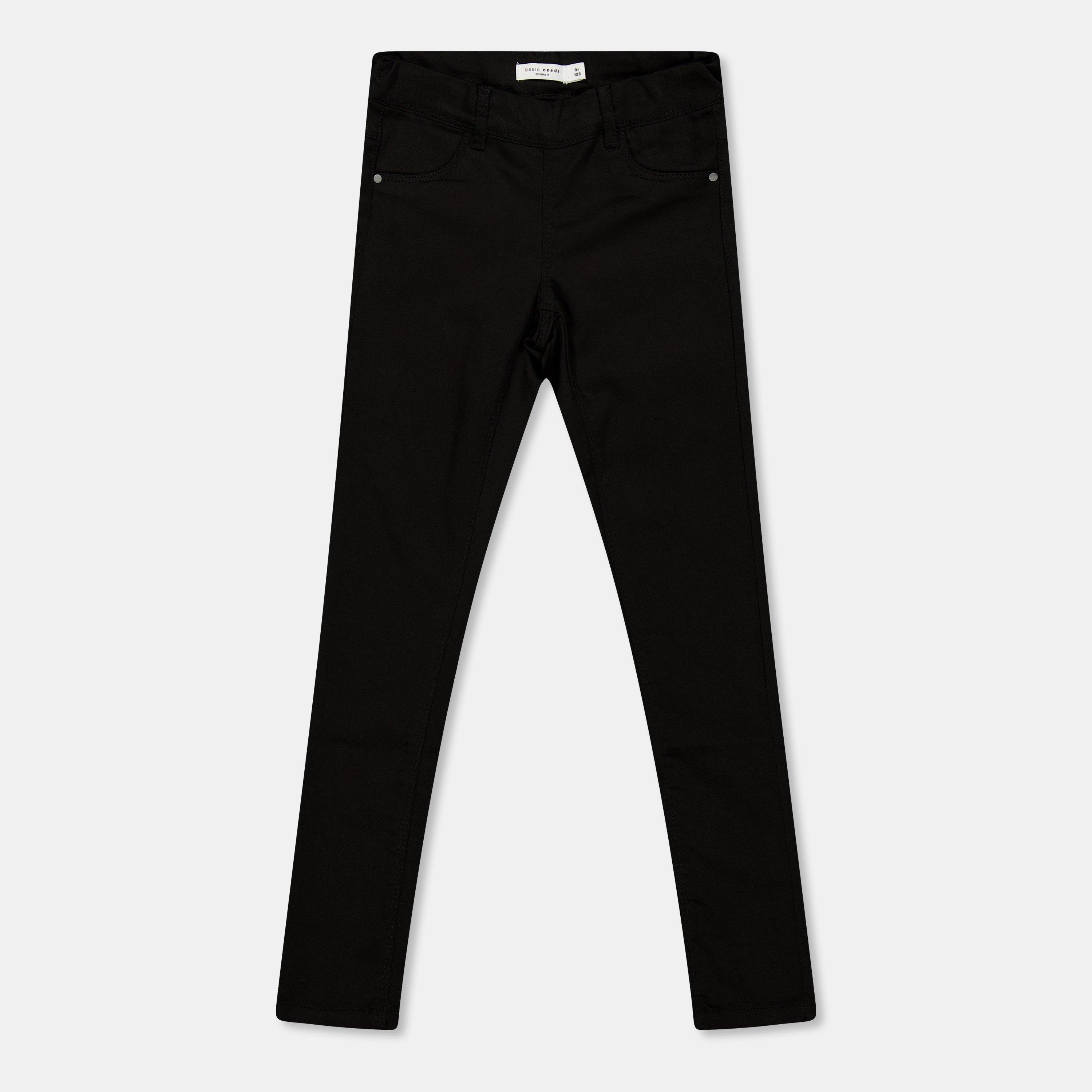 Black - Name It - Kids' Leggi Skinny Jeans - 1