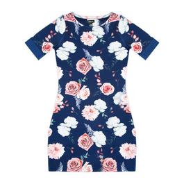 Firetrap Bodycon All Over Print Dress Junior Girls