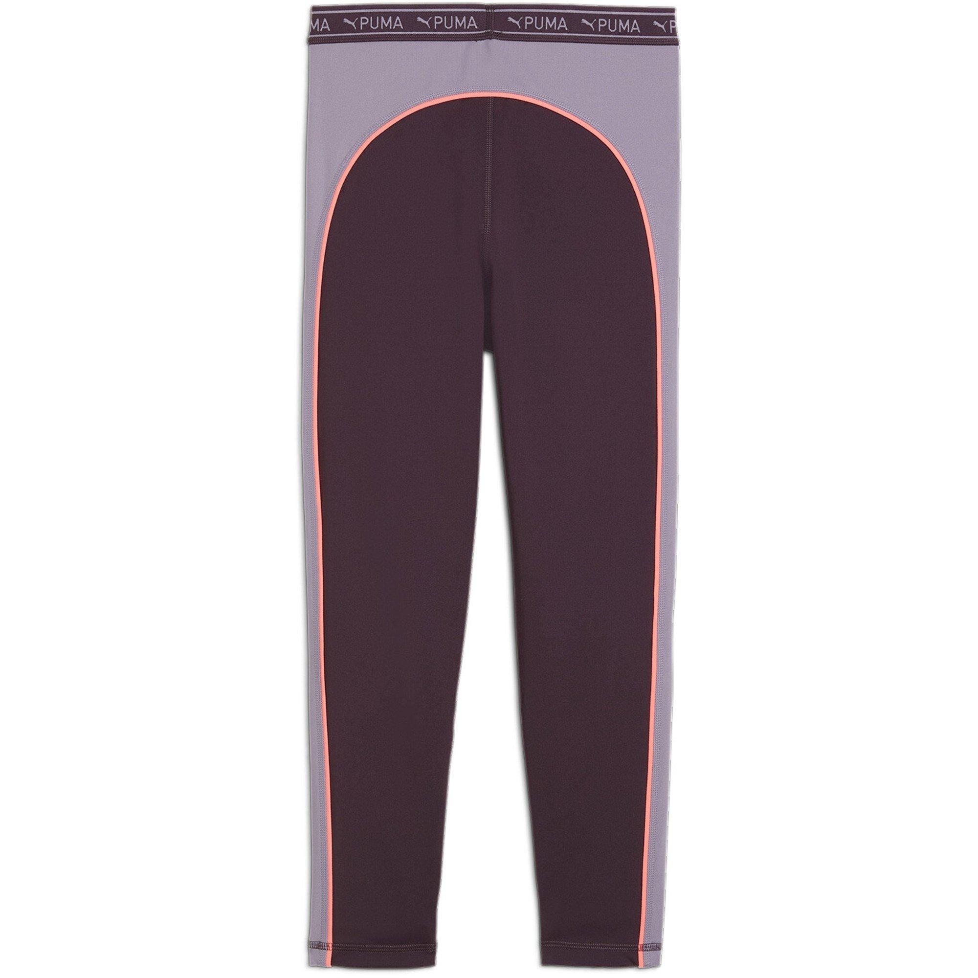 Mørkelilla - Puma - Fit 7/8 Tights G Legging Unisex Kids - 2