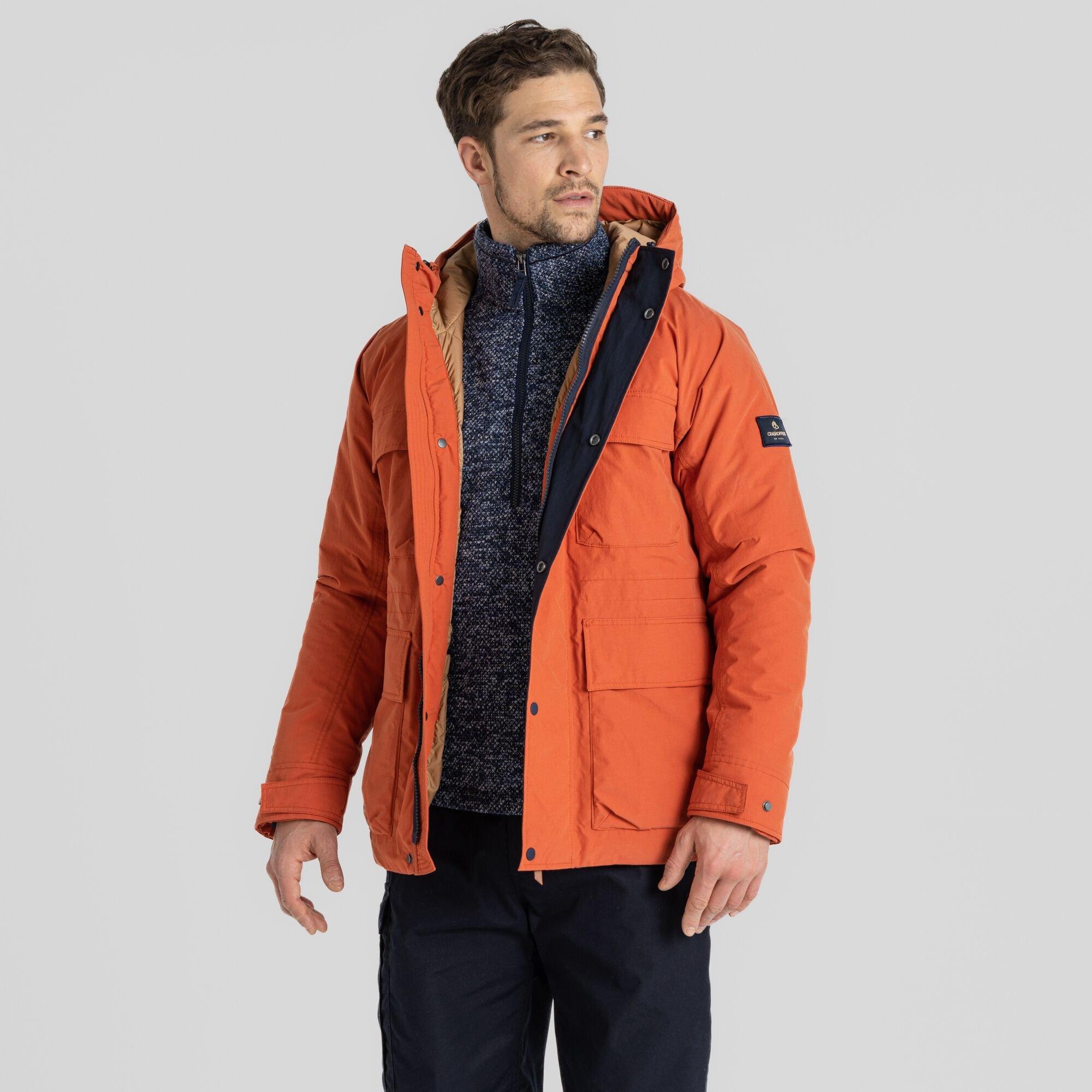 Rode klei - Craghoppers - Men's Crag Shores Parka - 4