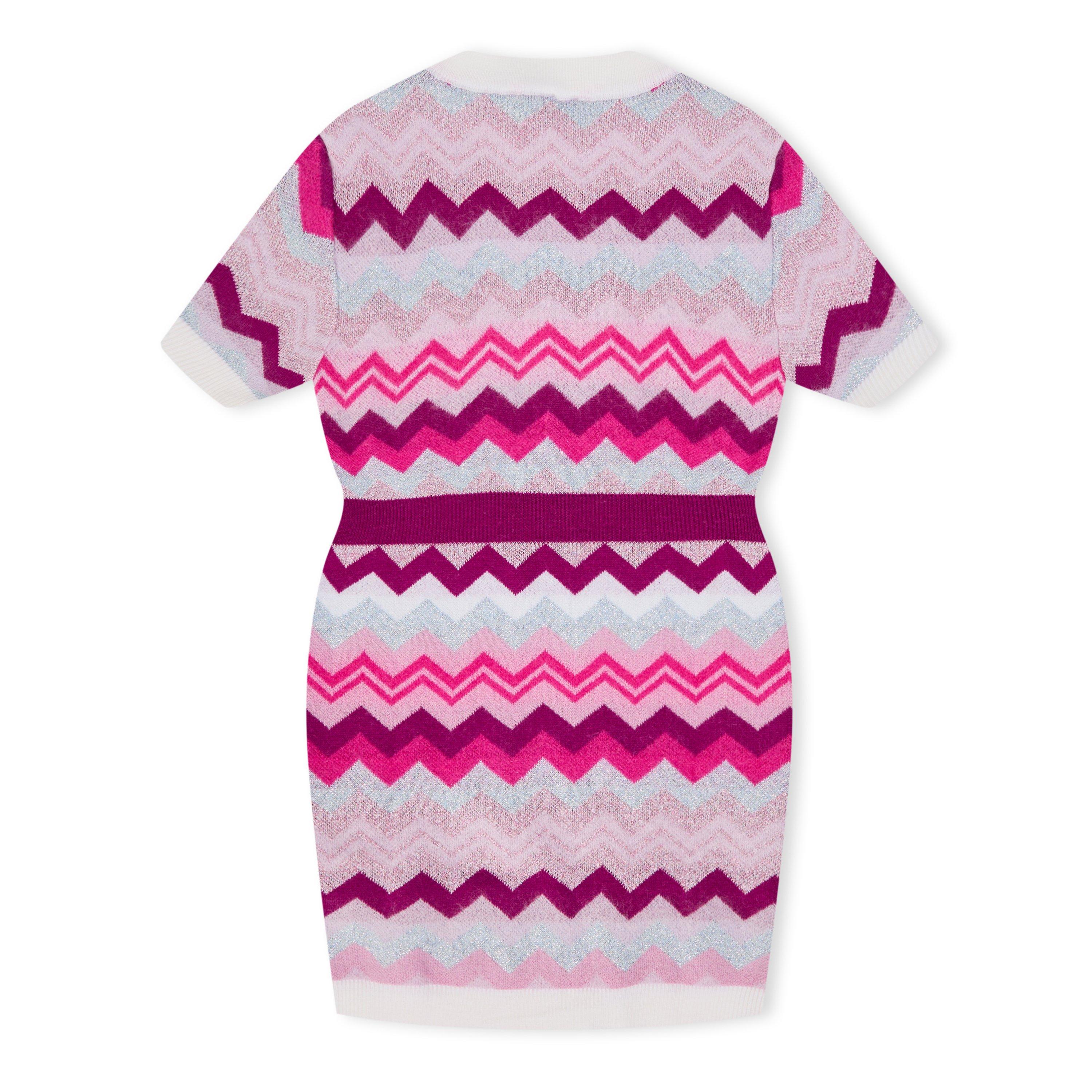colourful - Missoni - Kids' Zag Knitted Jumper Dress - 2