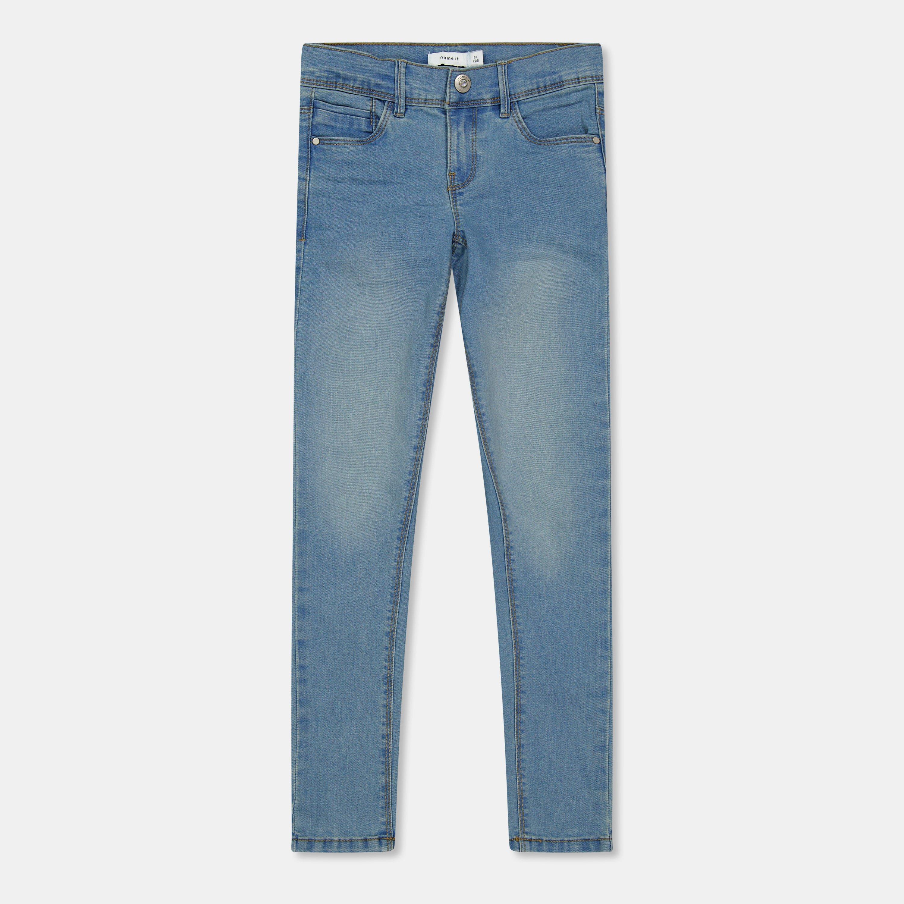 Name It Girls Kids' Skinny Jeans - Light Blue - 13Y