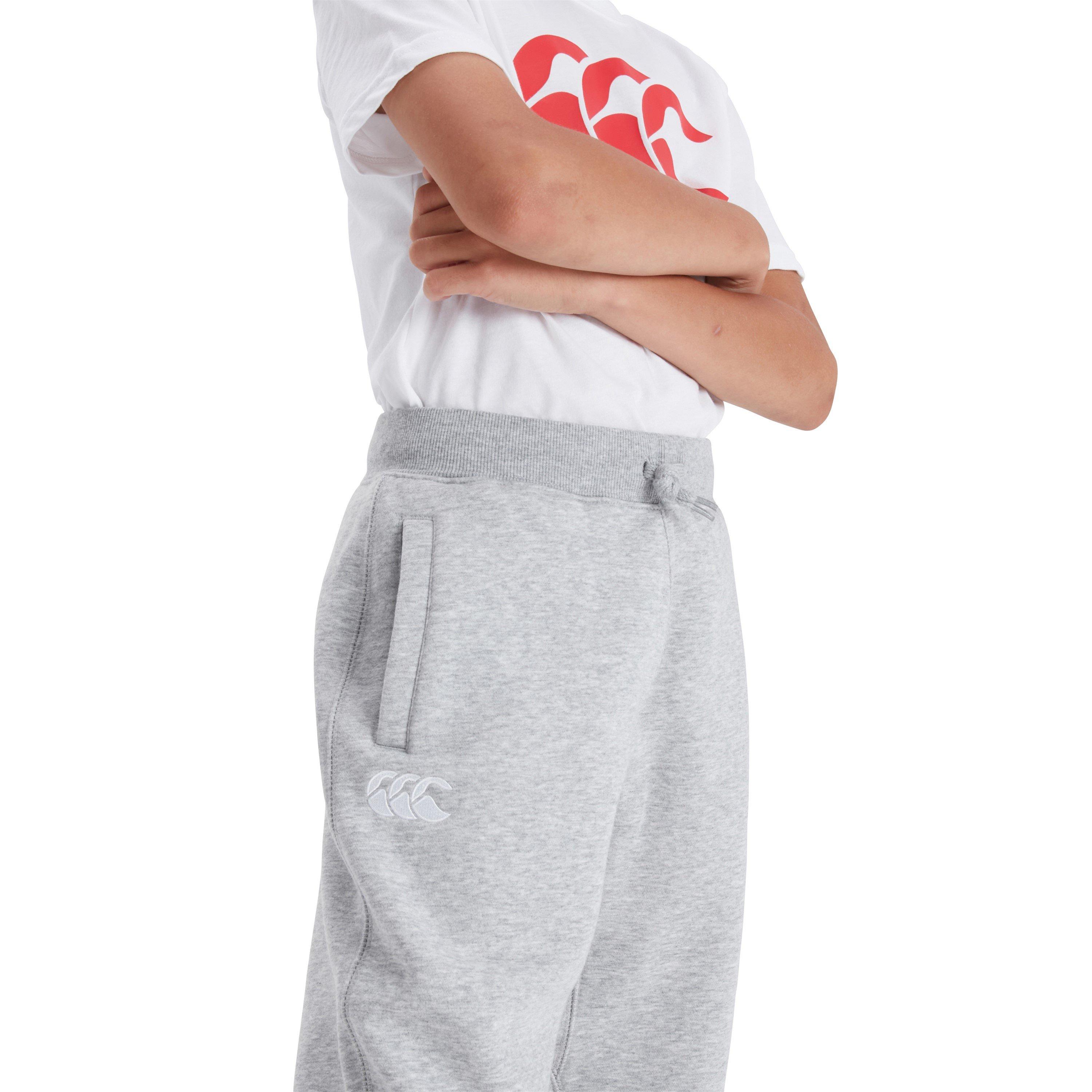 Classic Marl - Canterbury - Unisex Kids' Open Hem Jersey Joggers - 7
