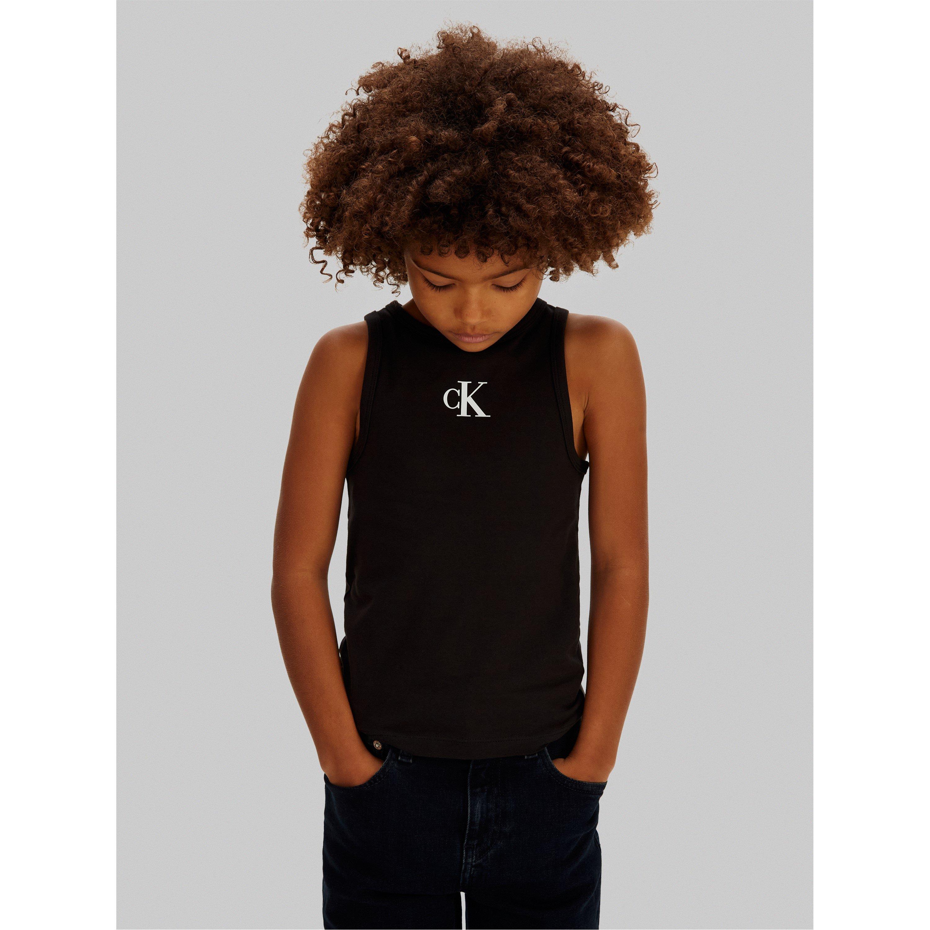 CK Black BEH - Calvin Klein Jeans - Kids' Tank Vest - 2
