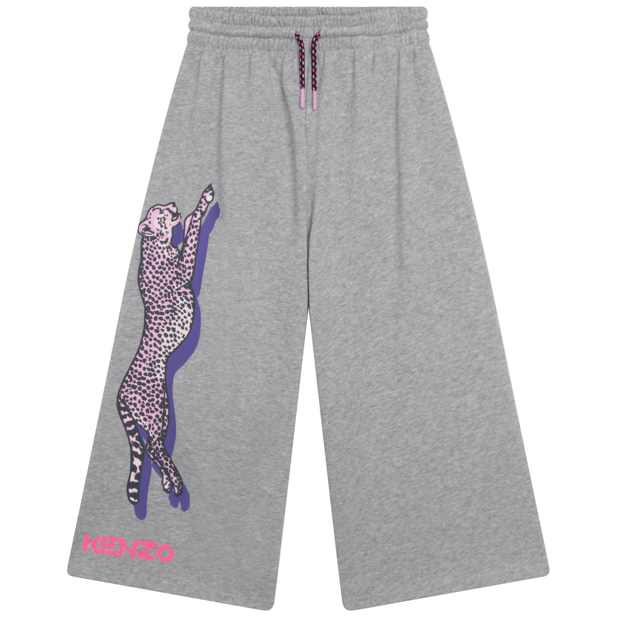 Kenzo Kids' Open Hem Jersey Joggers