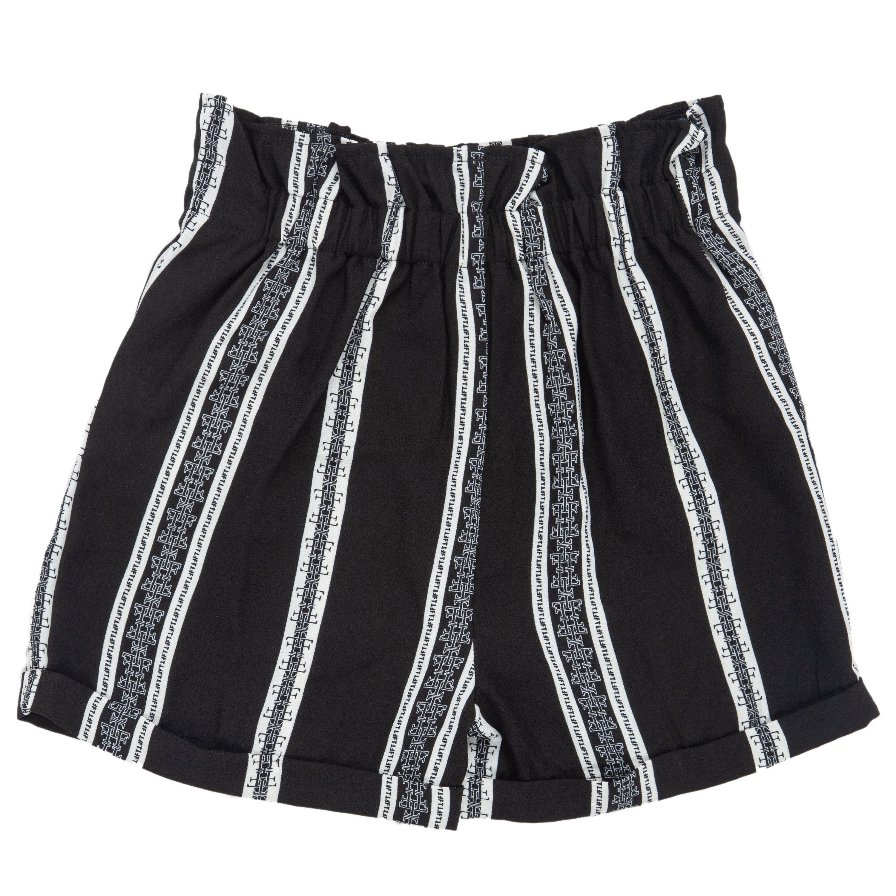 Black Stripe - Firetrap - Crepe Shorts Junior Girls - 2