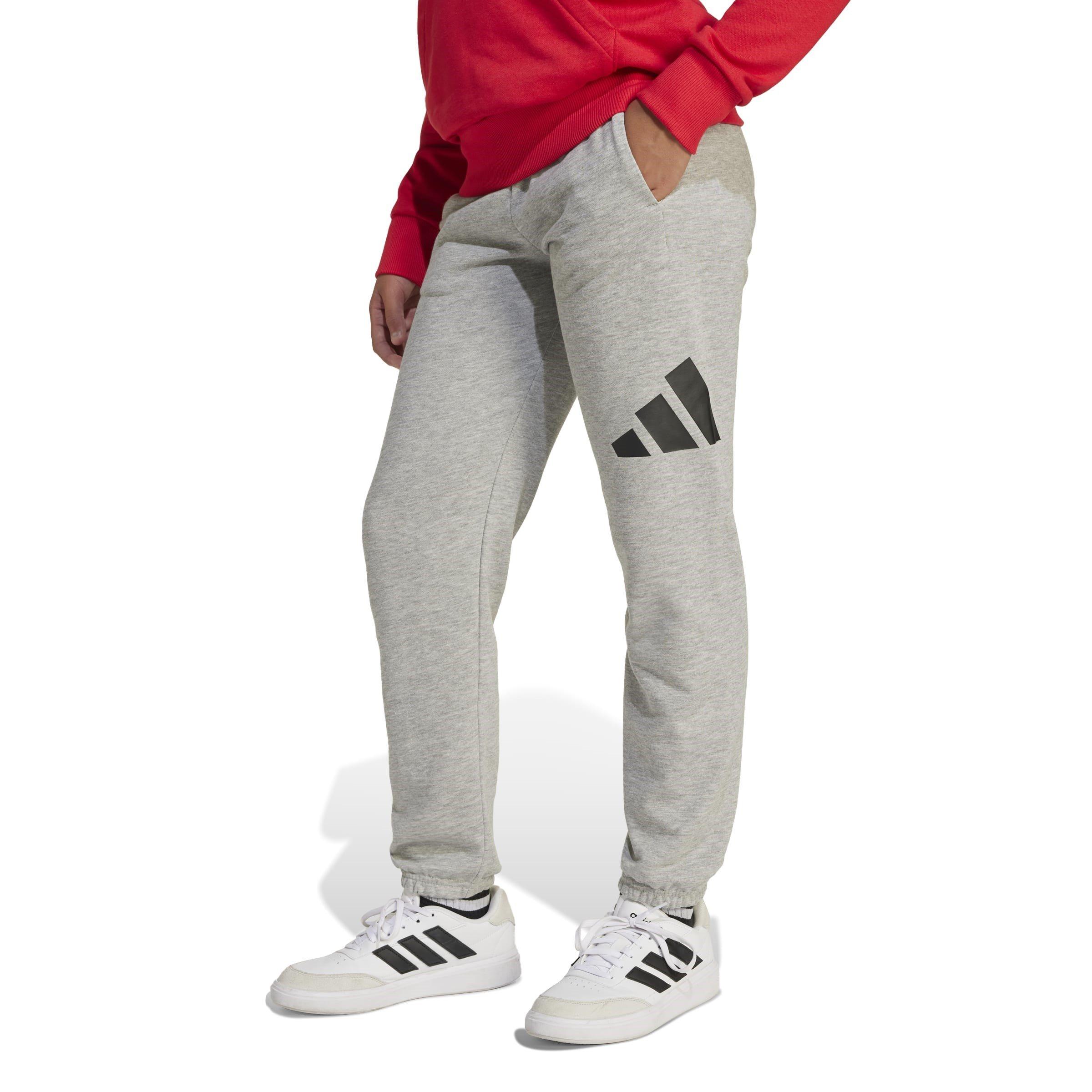 Med.Grey/Black - adidas - Essentials Joggers Juniors - 2