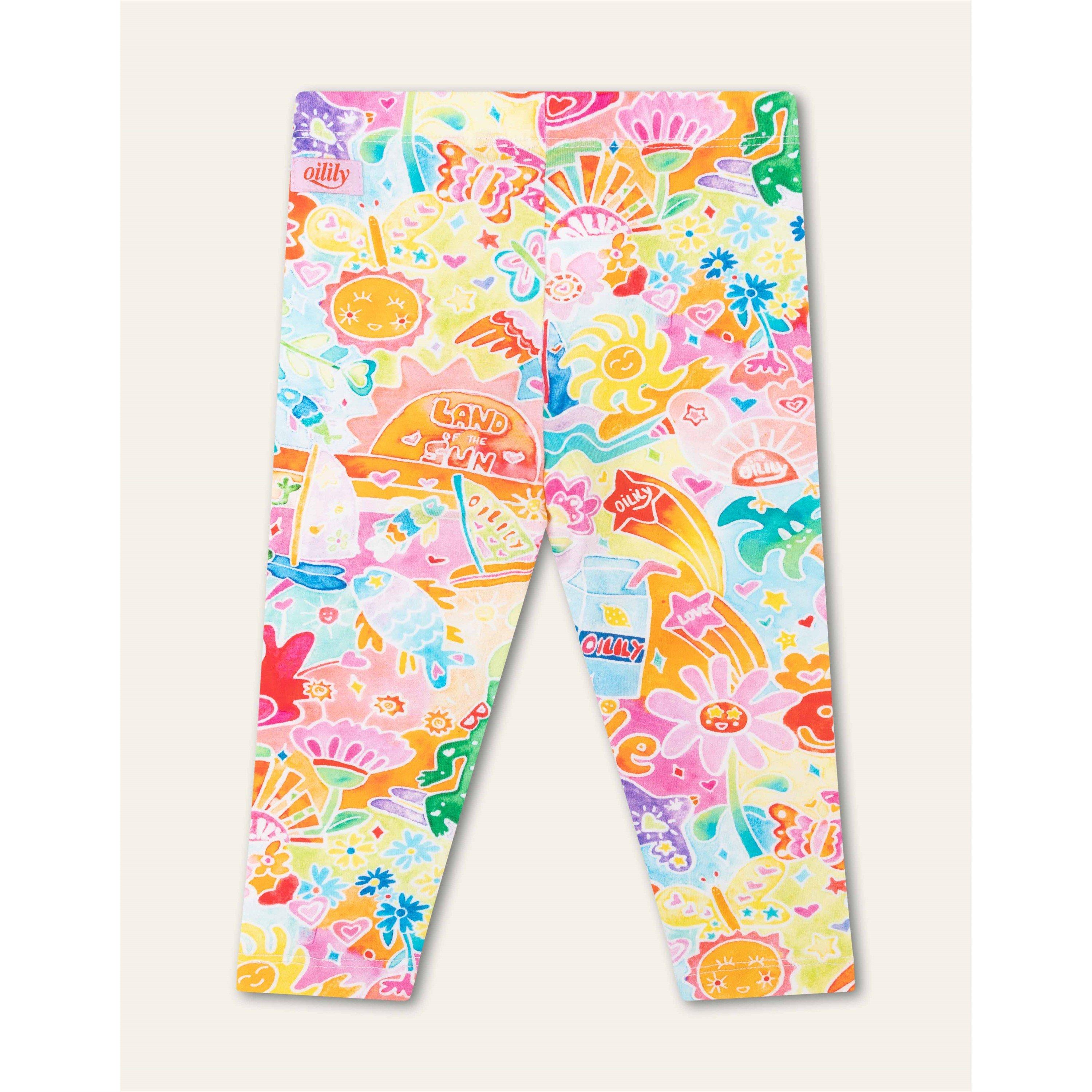 Pink 31 - Oilily - Kids' Peppy Leggings - 2