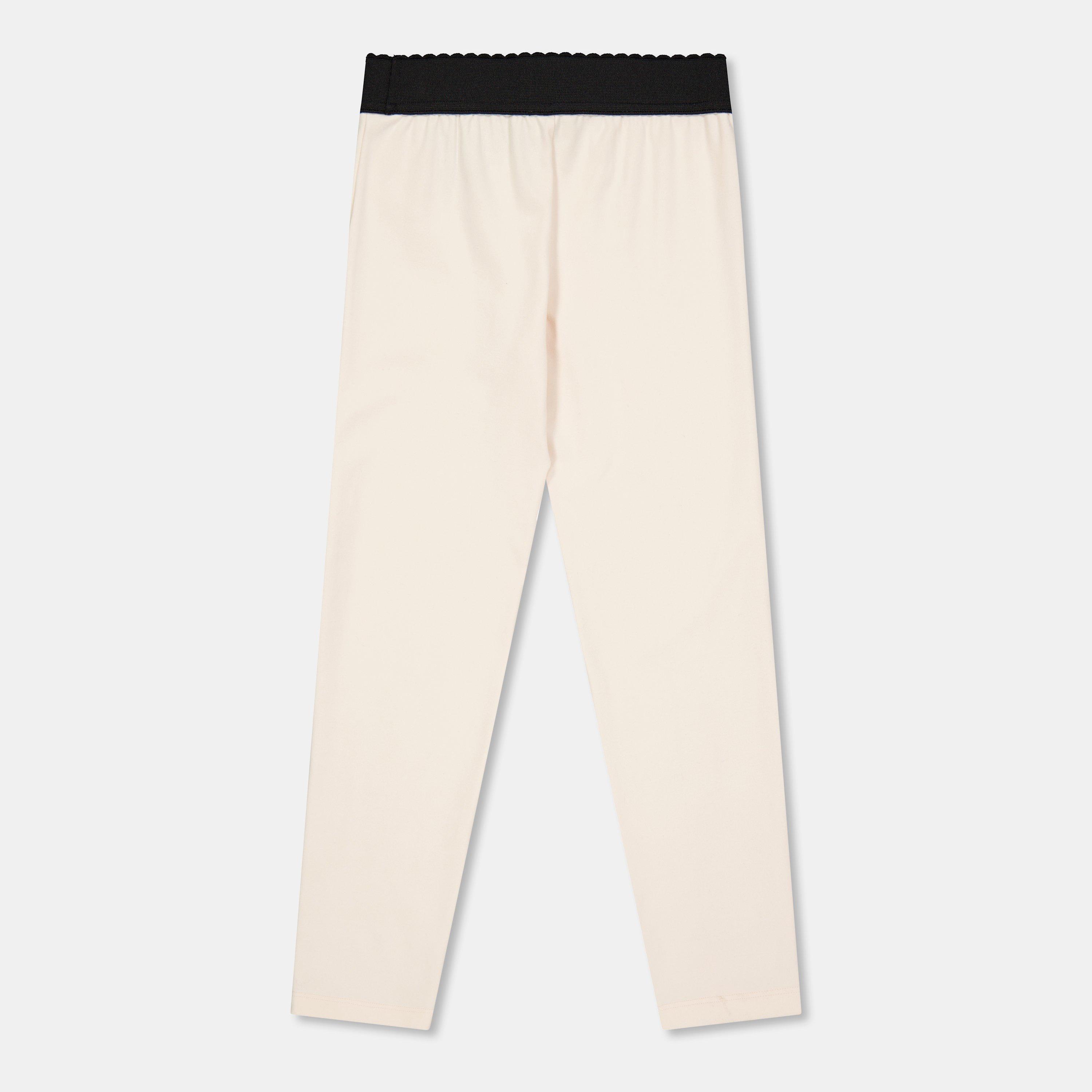 Pink F0210 - Dolce and Gabbana - Kids' DG Logo Leggings - 2