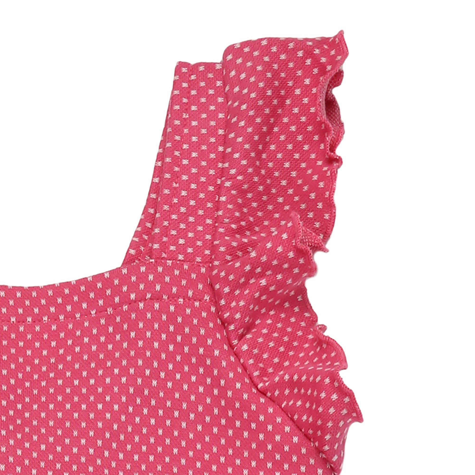 Pink - Lilly and Sid - Frill Detail Playsuit - 3