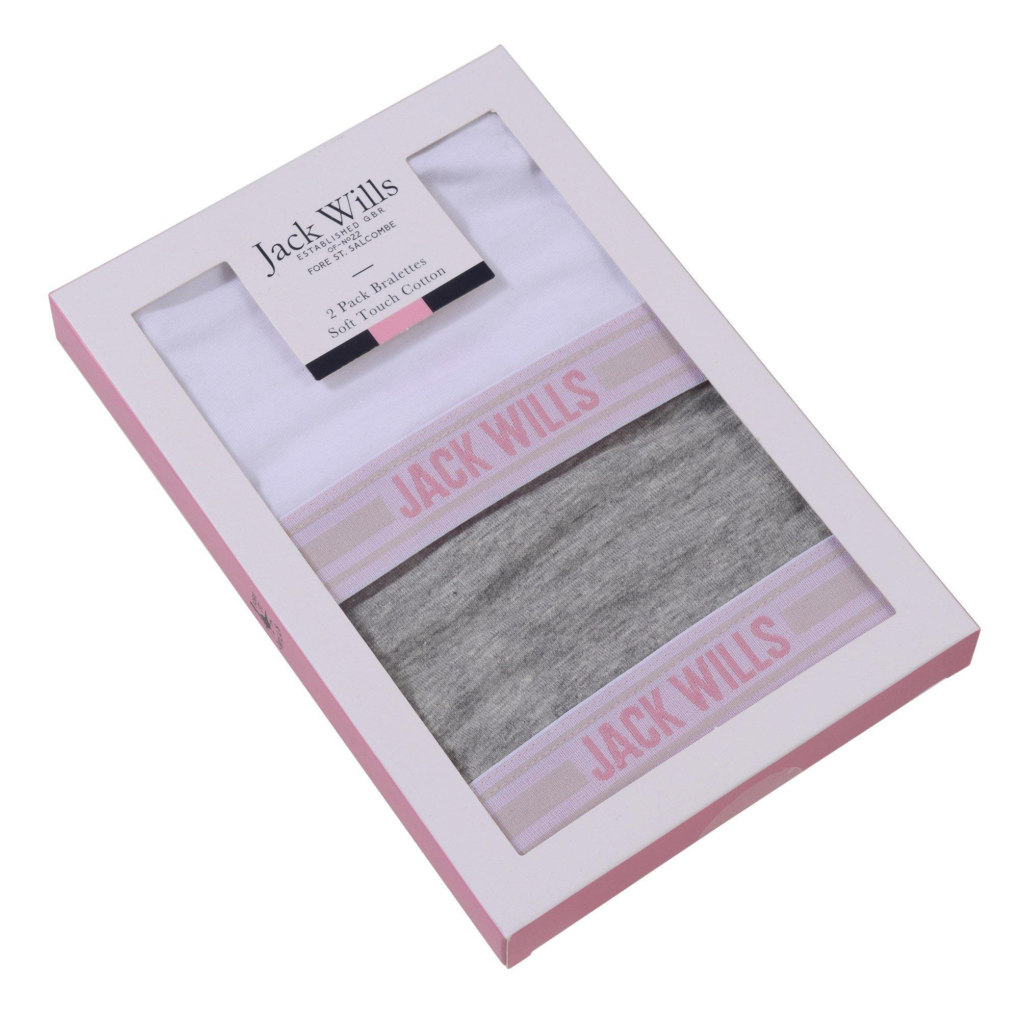 Bijelo/sivo - Jack Wills - Kids Girls Multipack Bralettes 2 Pack - 2