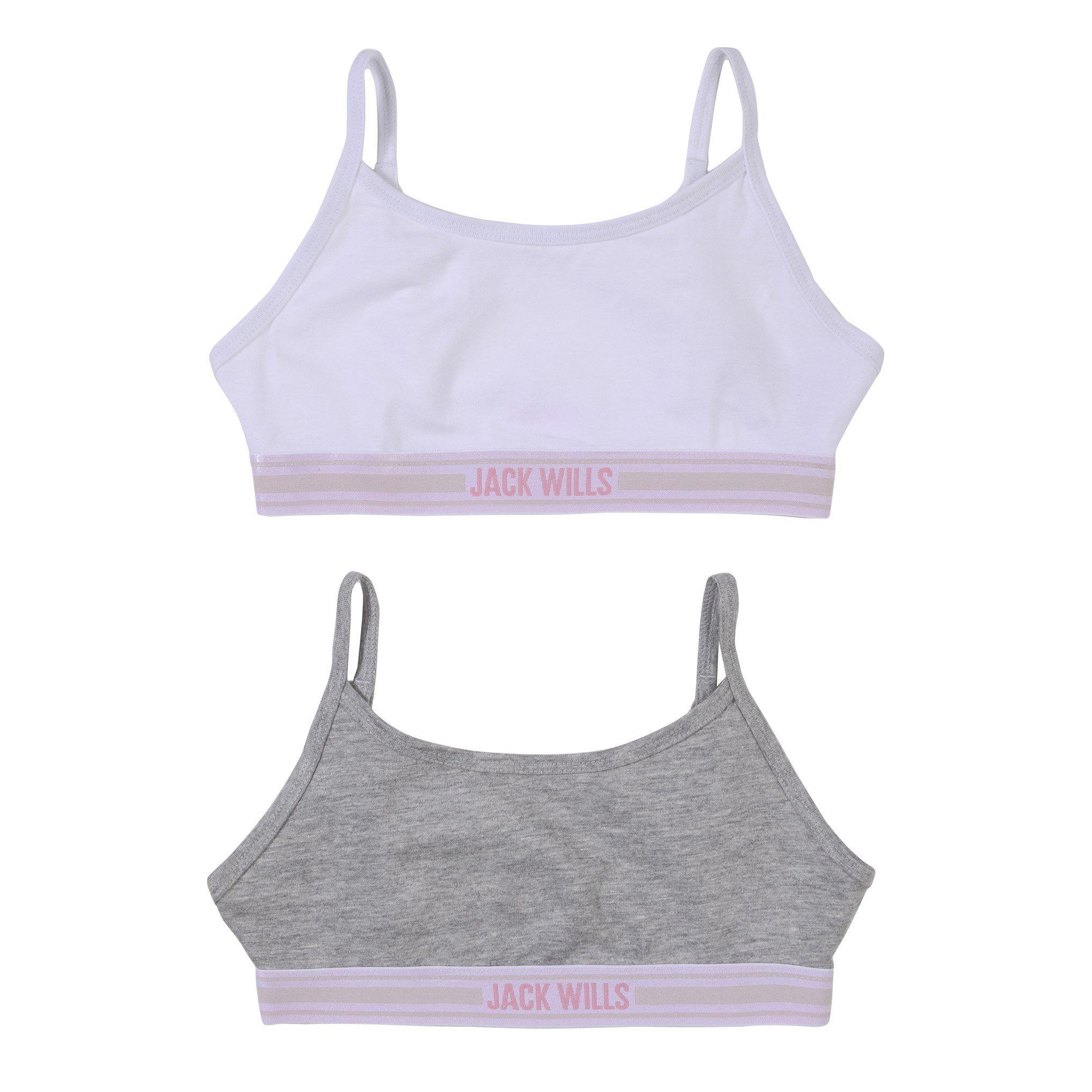Bijelo/sivo - Jack Wills - Kids Girls Multipack Bralettes 2 Pack - 3