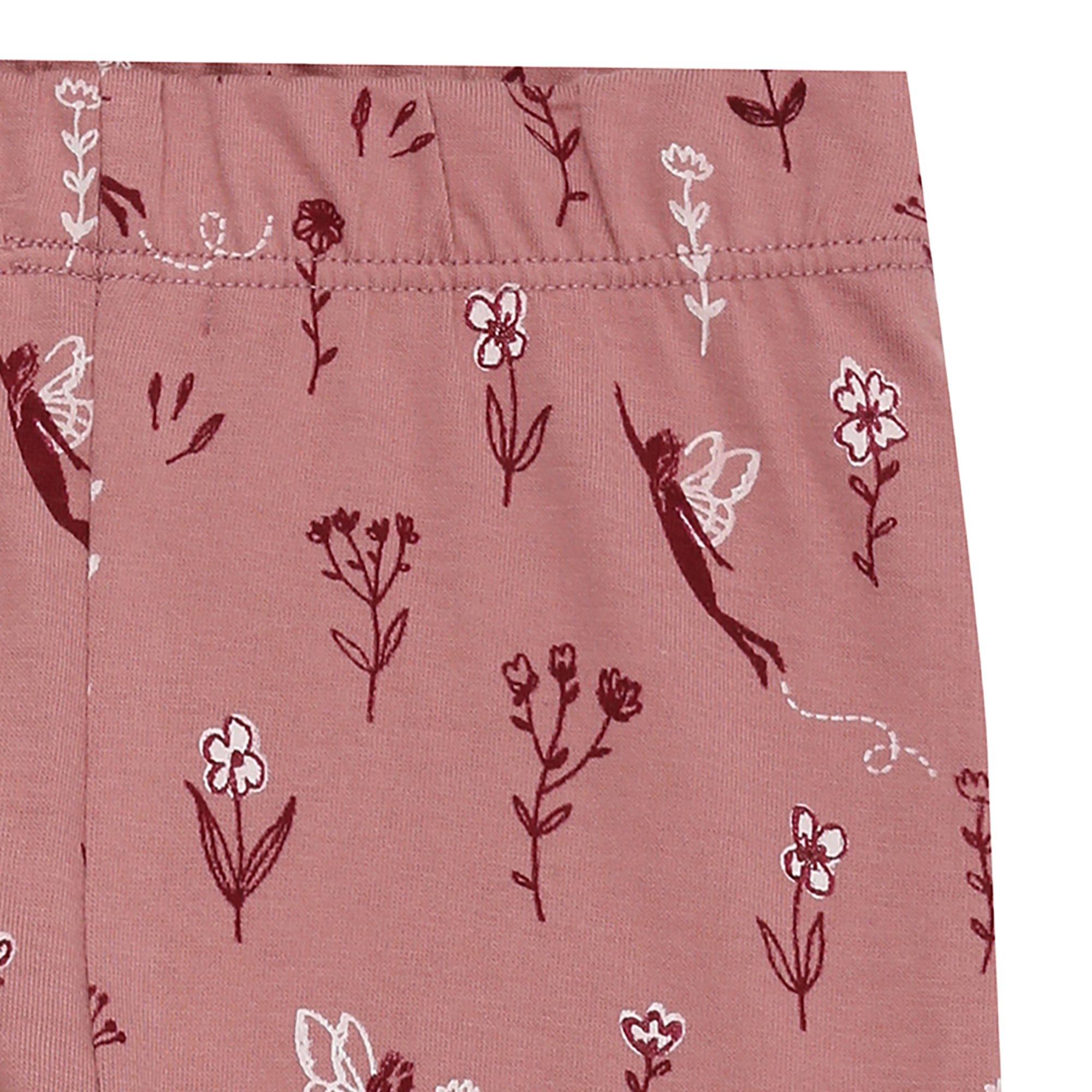 Multi - Lilly and Sid - & Sid Multicoloured Stripe And Fairy Print Leggings - 2 Pack - 4