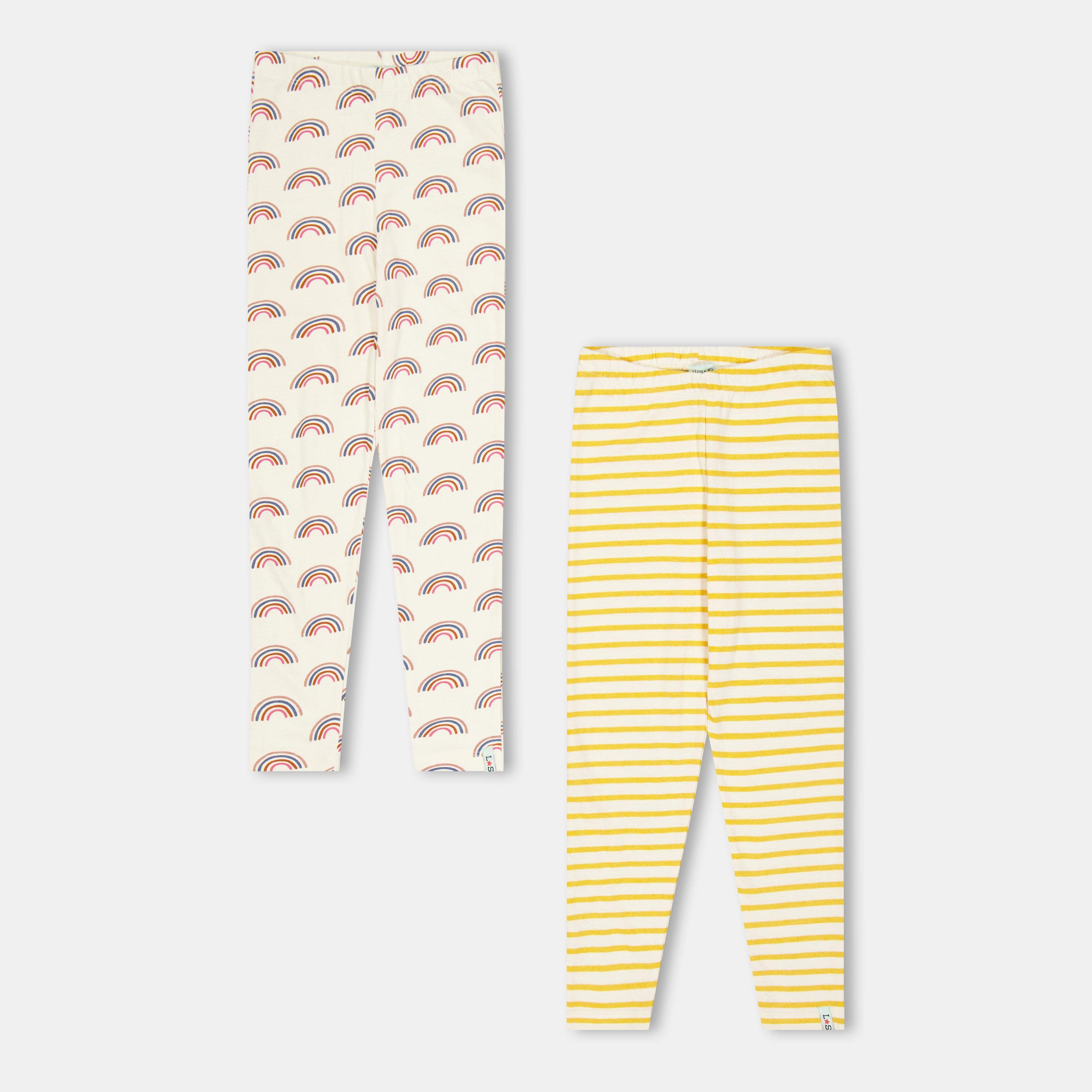 Multi - Lilly and Sid - Rainbow Leggings - 1