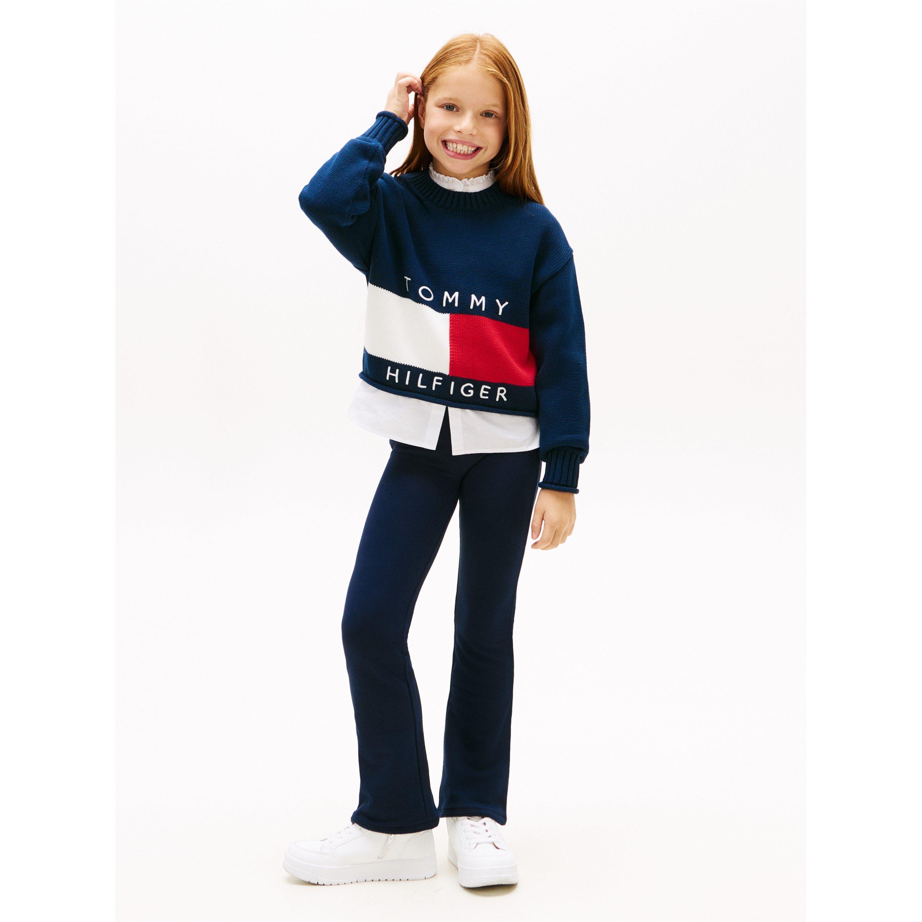 Night Navy C1G - Tommy Hilfiger - Tommy Flared Legging Jn61 - 4
