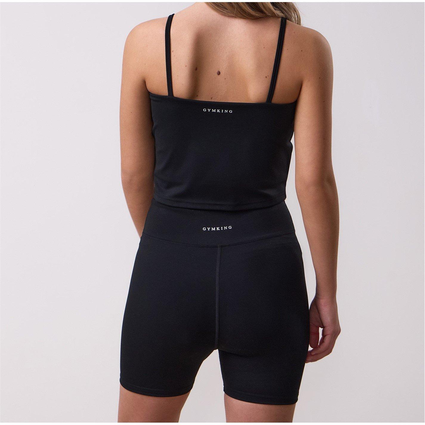  Black - Gym King - Long Line Vest - 3