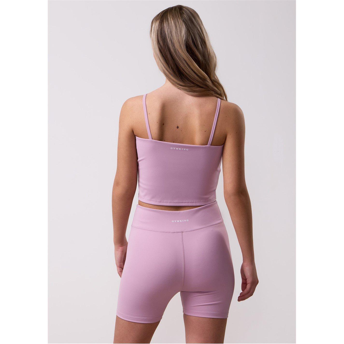  Dusky Mauve - Gym King - Kids' Long Line Vest - 3