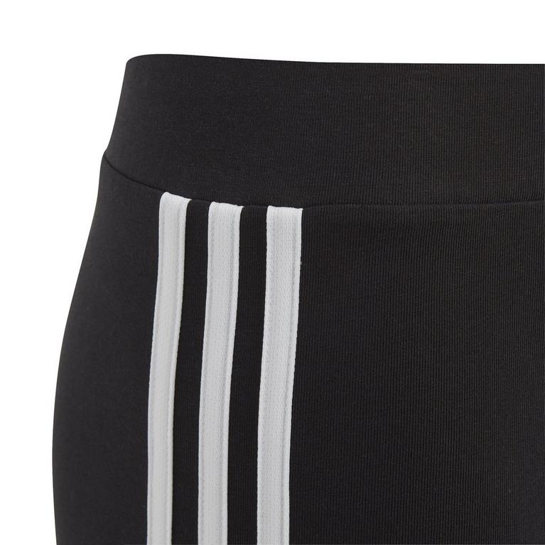 Noir/Blanc - adidas - ASYOU Active Blå leggings med branding - 3