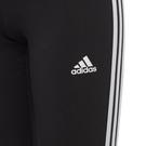 Noir/Blanc - adidas - ASYOU Active Blå leggings med branding - 4