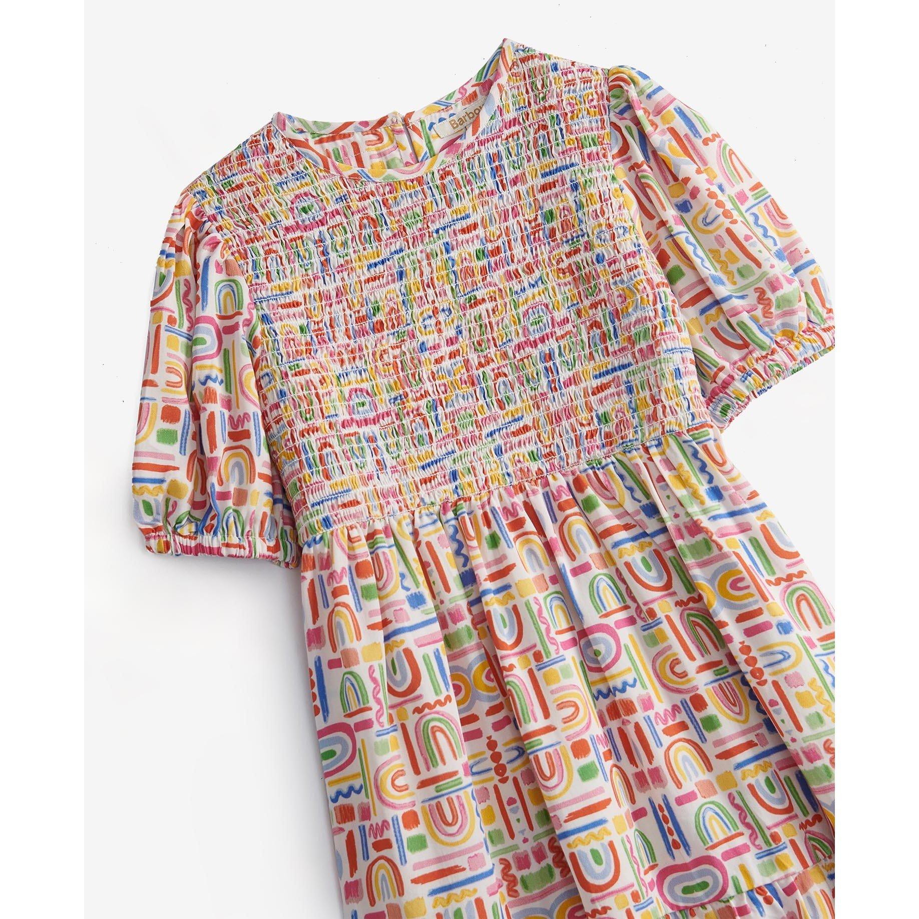 Multi MI11 - Barbour - Girls Annabelle Dress - 3