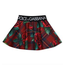 Dolce and Gabbana Tartan Mini Skirt Juniors