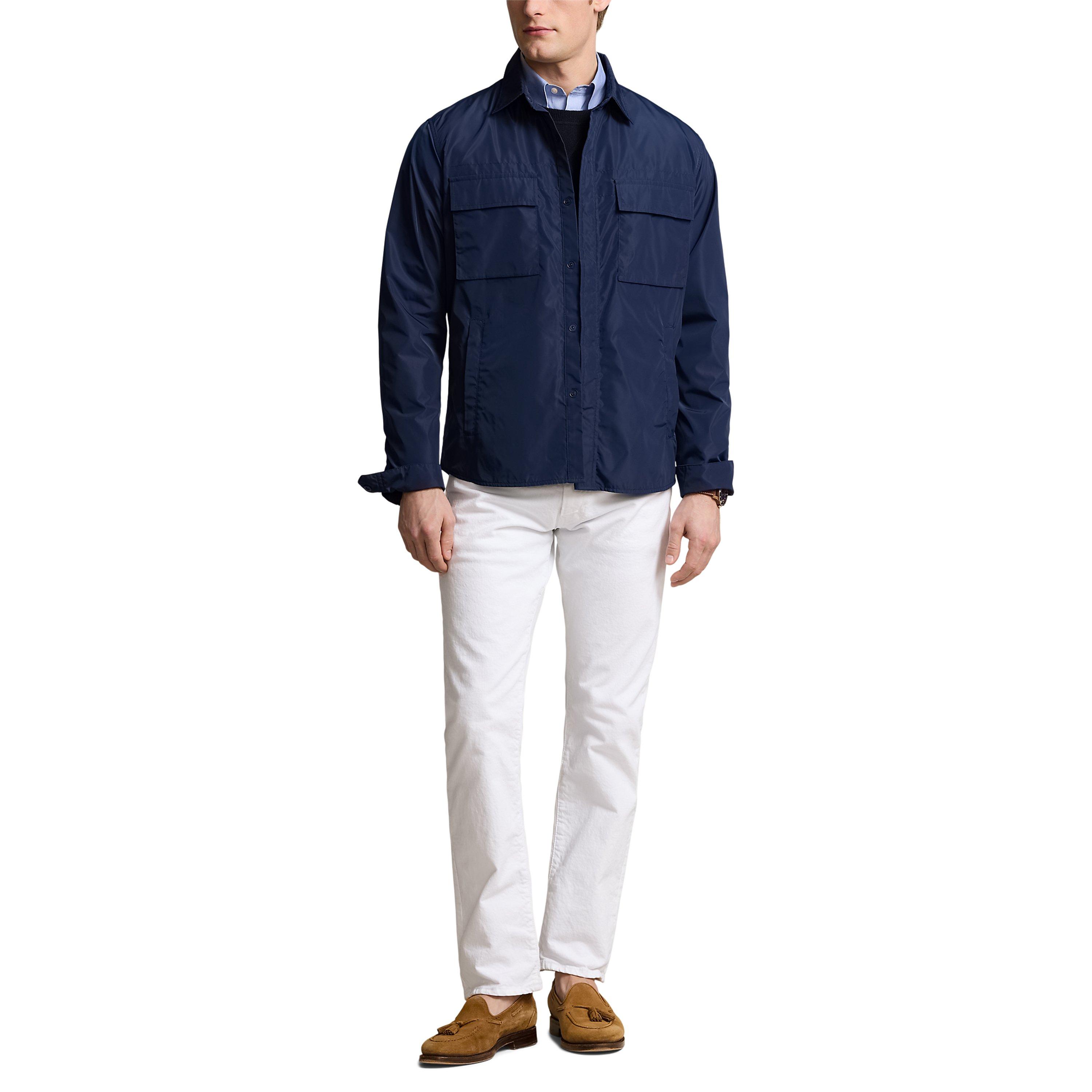 Newport Navy - Polo Ralph Lauren - Men's Utility Long Sleeve Overshirt - 4